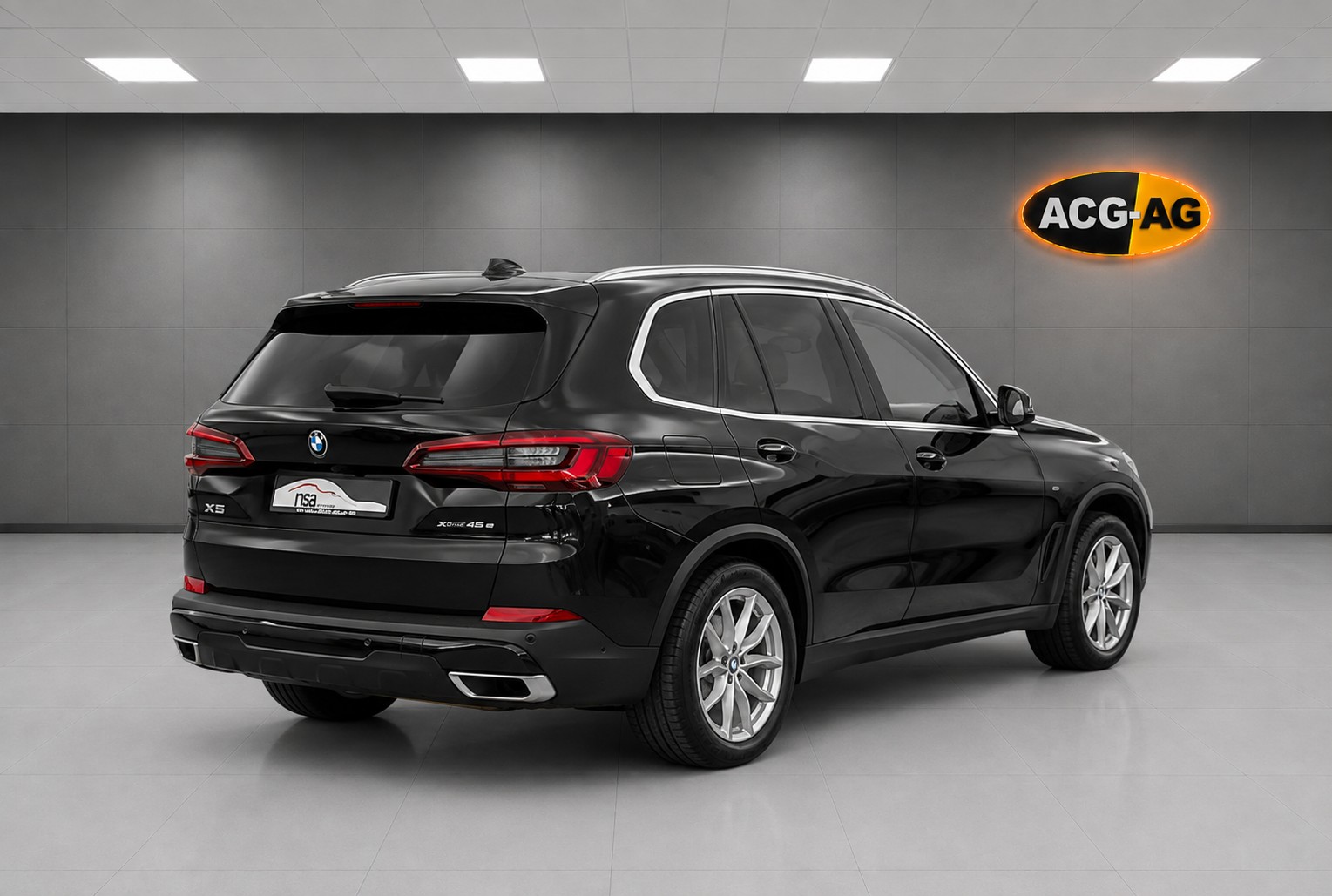BMW X5 xDrive45e Steptronic ** 394 PS ** Voll-Leder ** Navi ** RF-Kamera 360° ** Panorama-Glasdach ** Sitzmemory ** Modell 2021 **-image-7