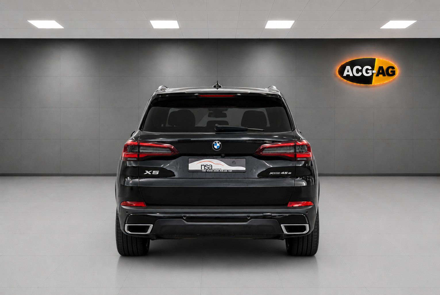 BMW X5 xDrive45e Steptronic ** 394 PS ** Voll-Leder ** Navi ** RF-Kamera 360° ** Panorama-Glasdach ** Sitzmemory ** Modell 2021 **-image-4