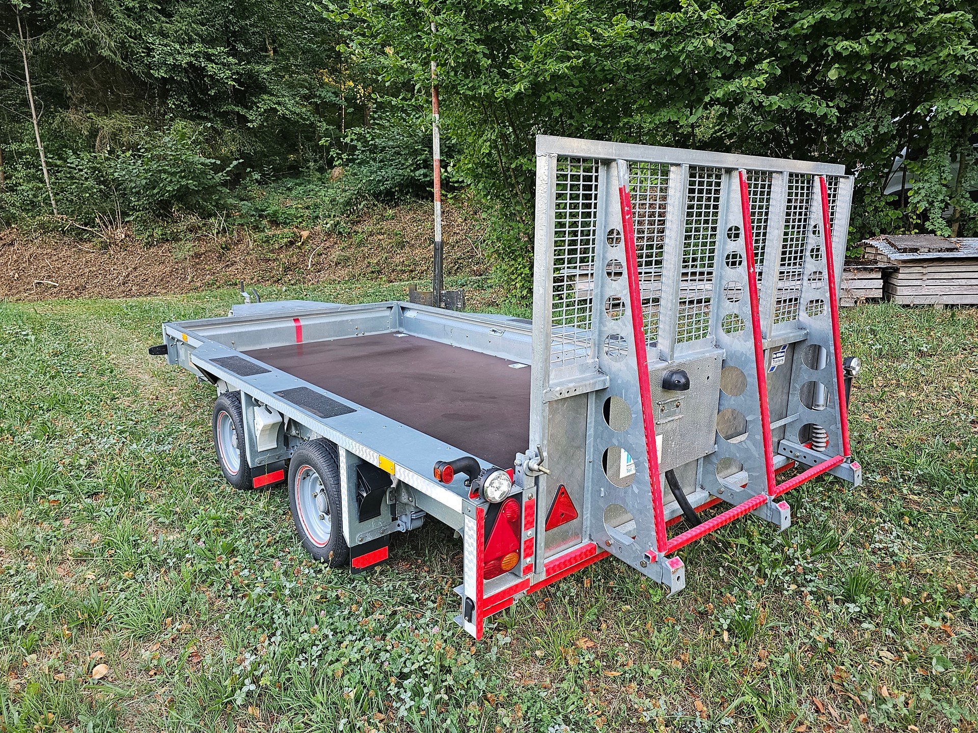 IFOR Baumaschinenanhänger 3,5T-image-1