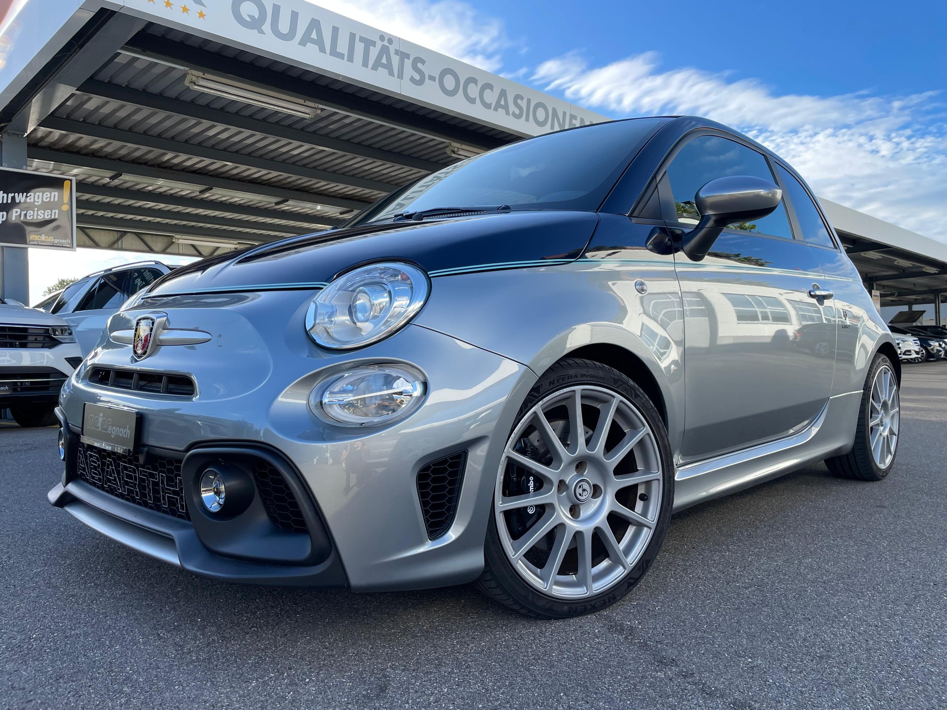 FIAT 695C 1.4 16V Turbo Abarth Rivale Dualogic-image-0