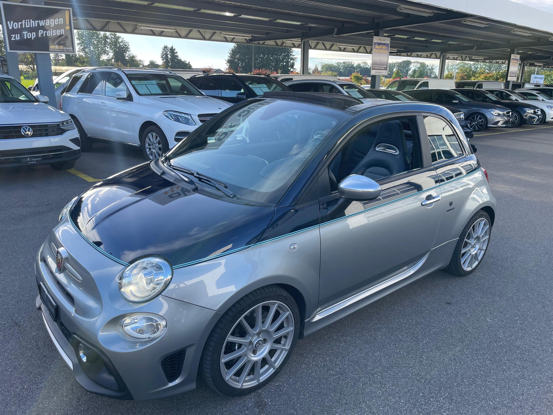 FIAT 695C 1.4 16V Turbo Abarth Rivale Dualogic-image-2