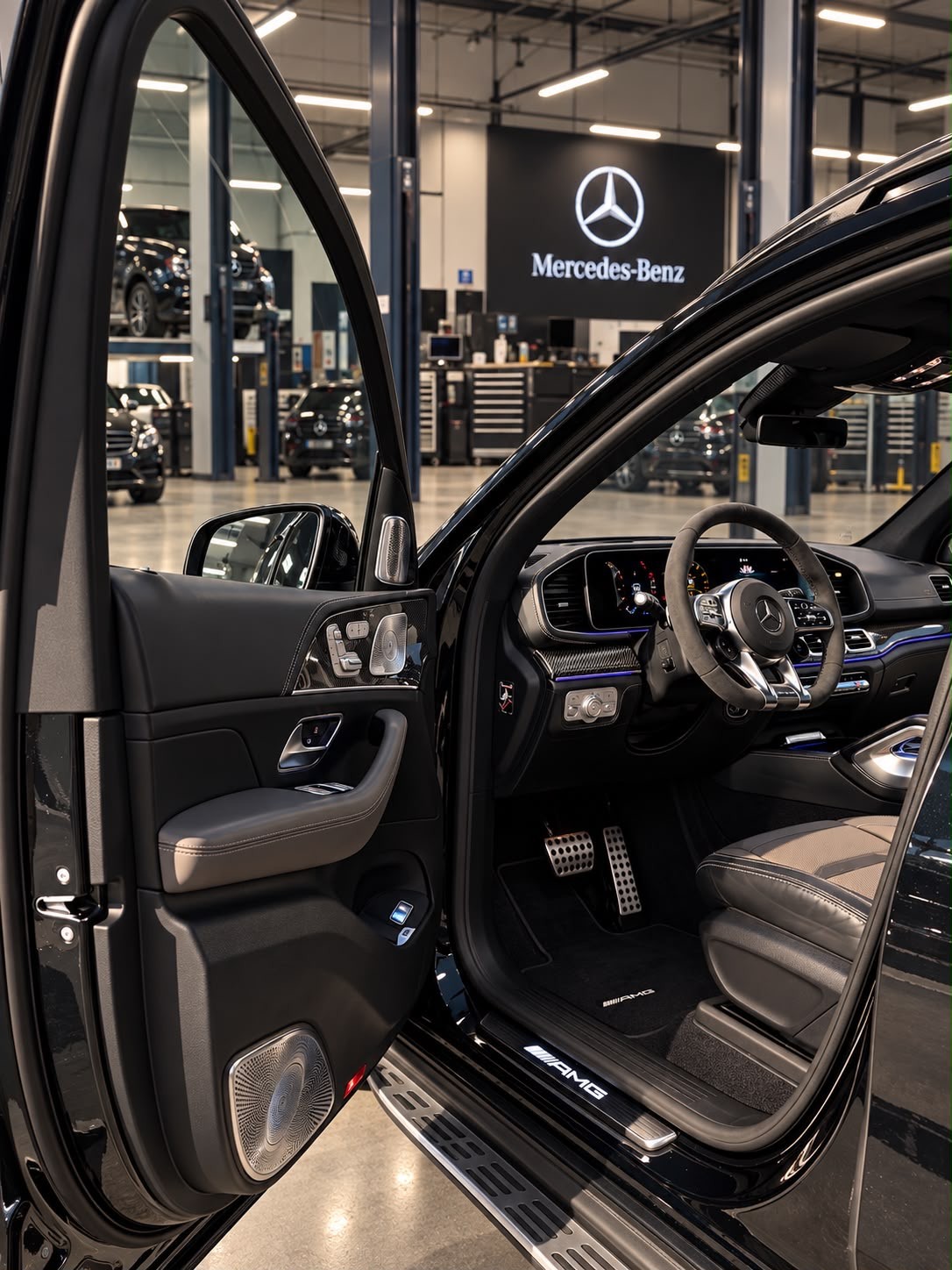 MERCEDES-BENZ Mercedes-Benz GLE 53 AMG 4Matic+ | CH | Burmester 3D | Massage | Carbon |-image-4