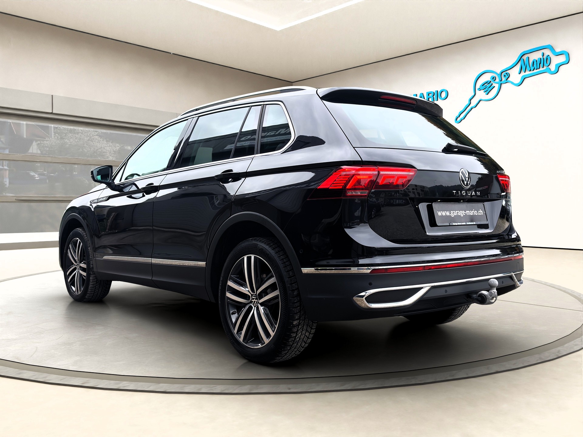 VW Tiguan 2.0 TDI SCR Elegance❗VOLLLEDER ❗4Motion DSG ✅CH-Fahrzeug & Frisch ab Service✅-image-6