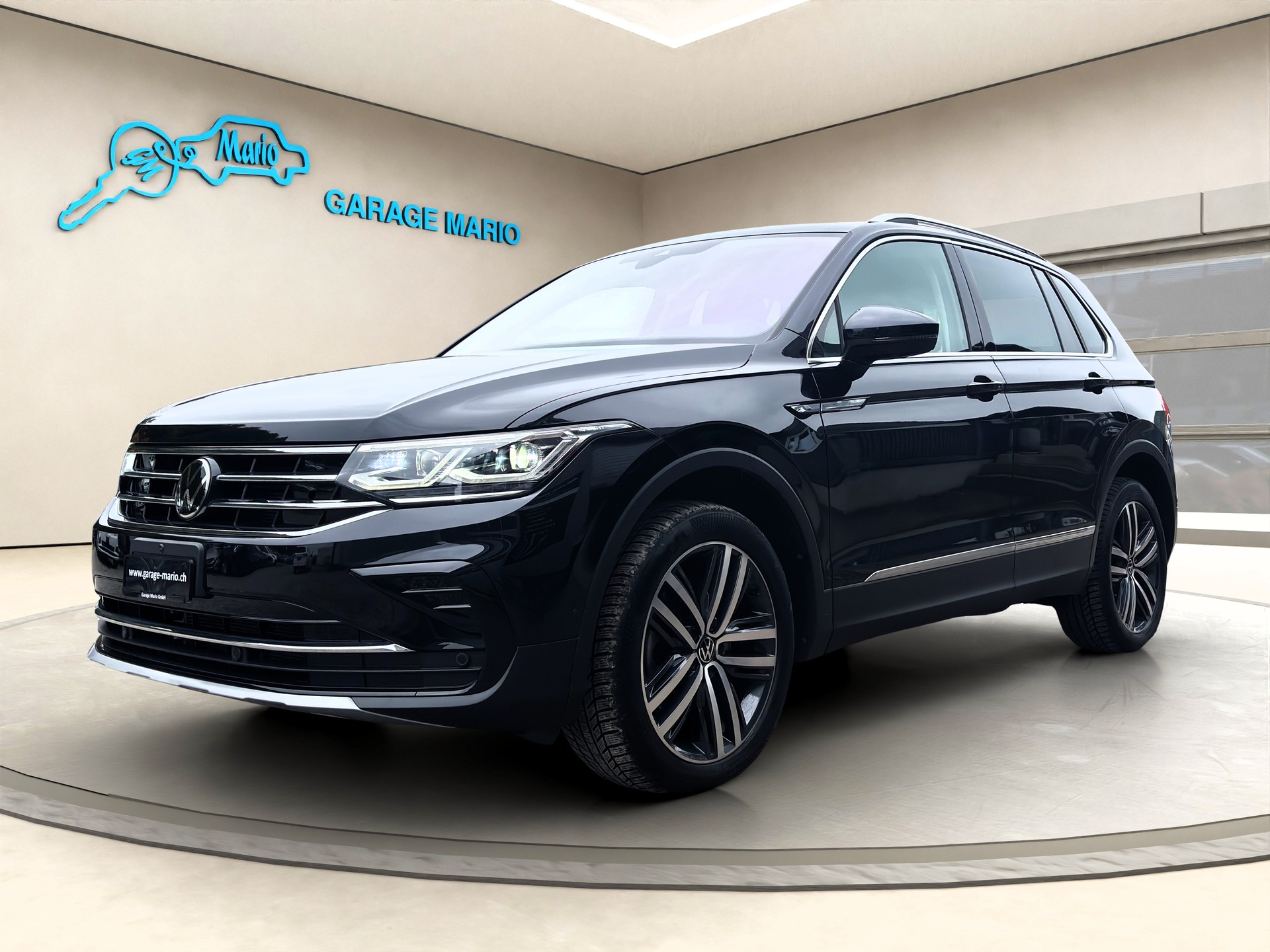 VW Tiguan 2.0 TDI SCR Elegance❗VOLLLEDER ❗4Motion DSG ✅CH-Fahrzeug & Frisch ab Service✅-image-2