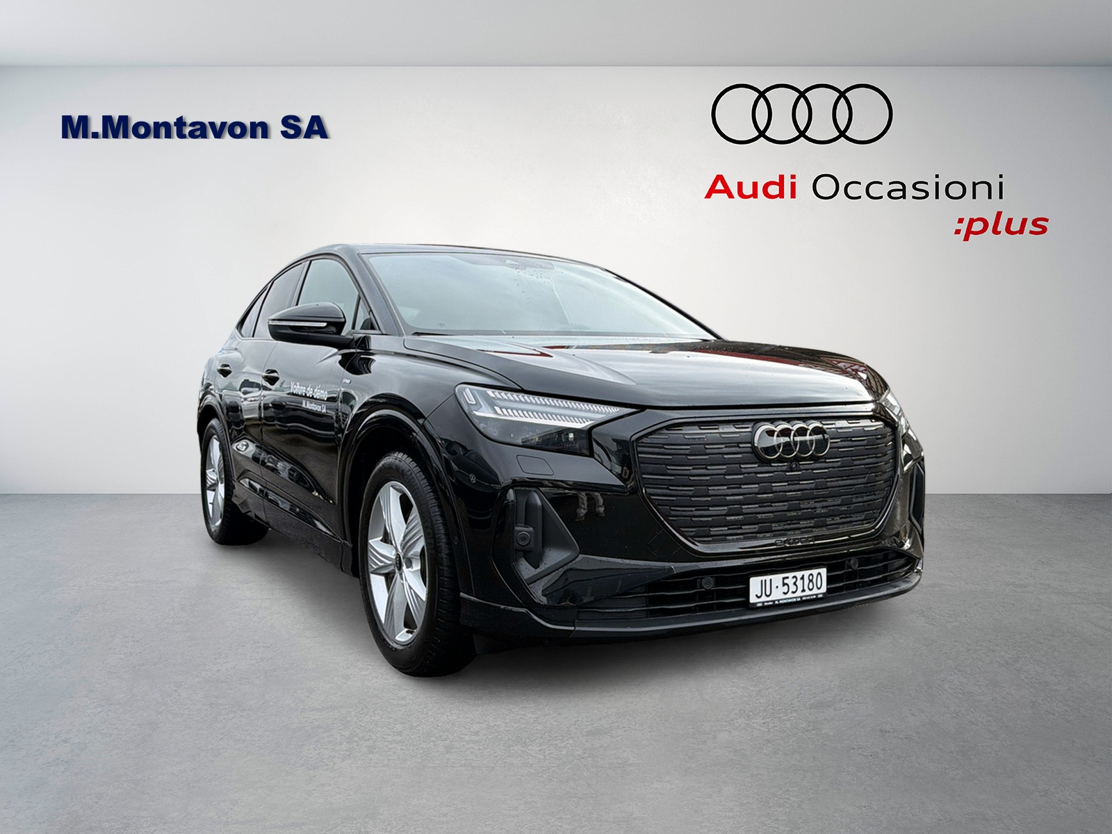 AUDI Q4 Sportback e-tron 45 Edition Swiss Ski quattro-image-1