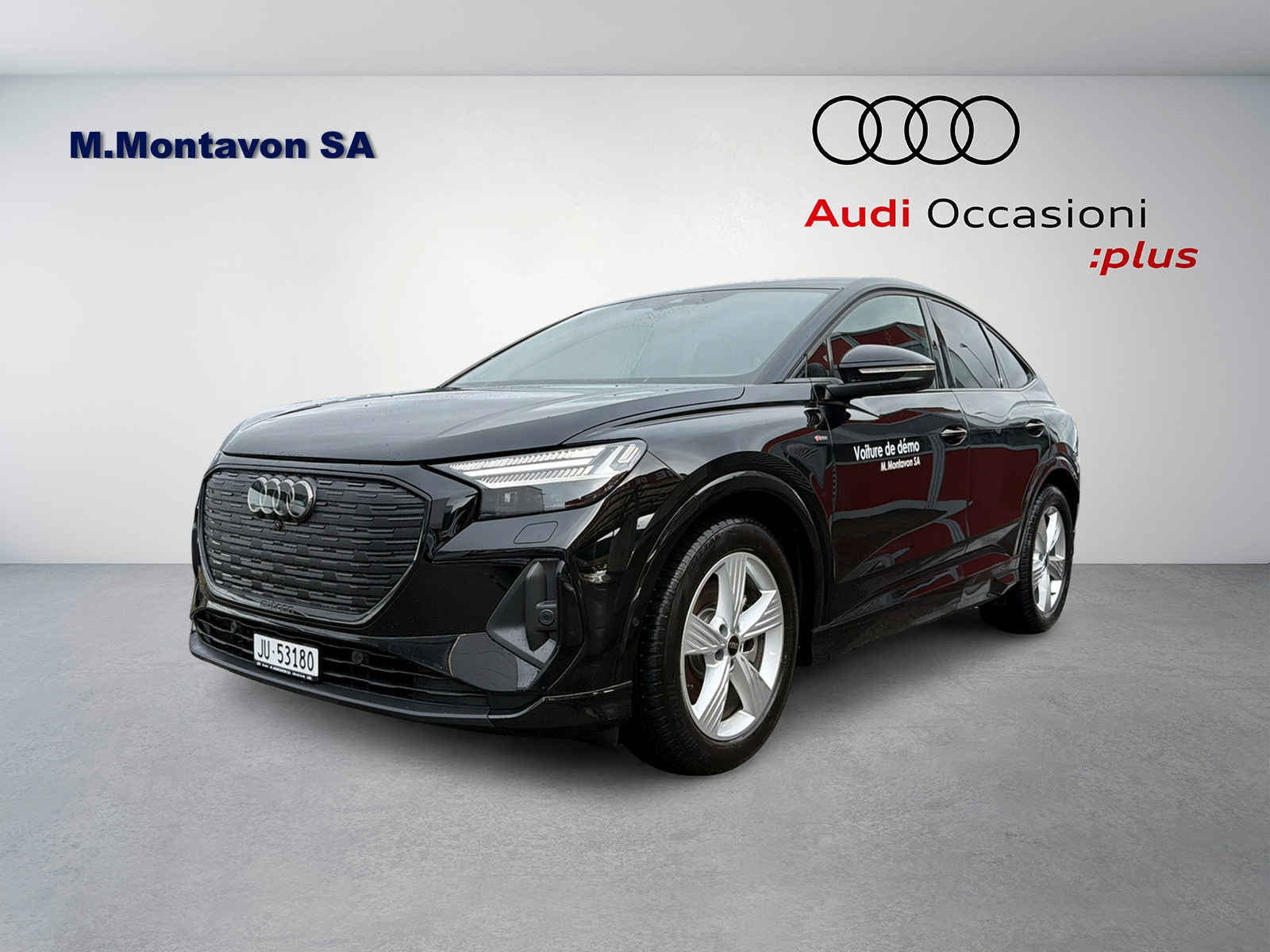 AUDI Q4 Sportback e-tron 45 Edition Swiss Ski quattro-image-0