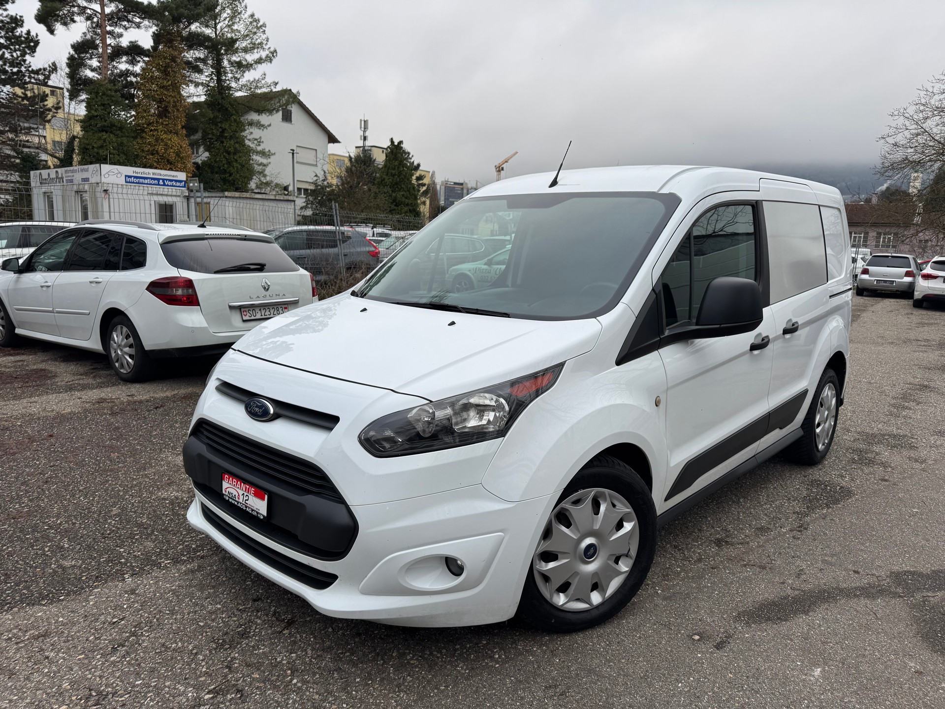 FORD Transit Connect Van T200 1.0 EcoBoost Trend * 03x Sitzplätze ** Klimaanlage ** PDC H ** 02x Airbeg * Frisch Ab MFK-image-0