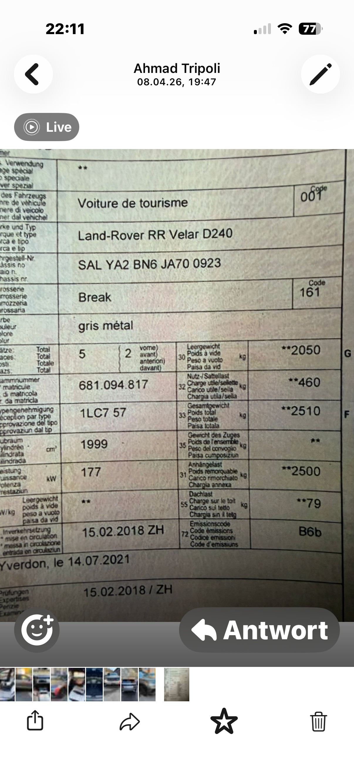 LAND ROVER Range Rover Velar R-Dynamic D 240 SE Automatic-image-14