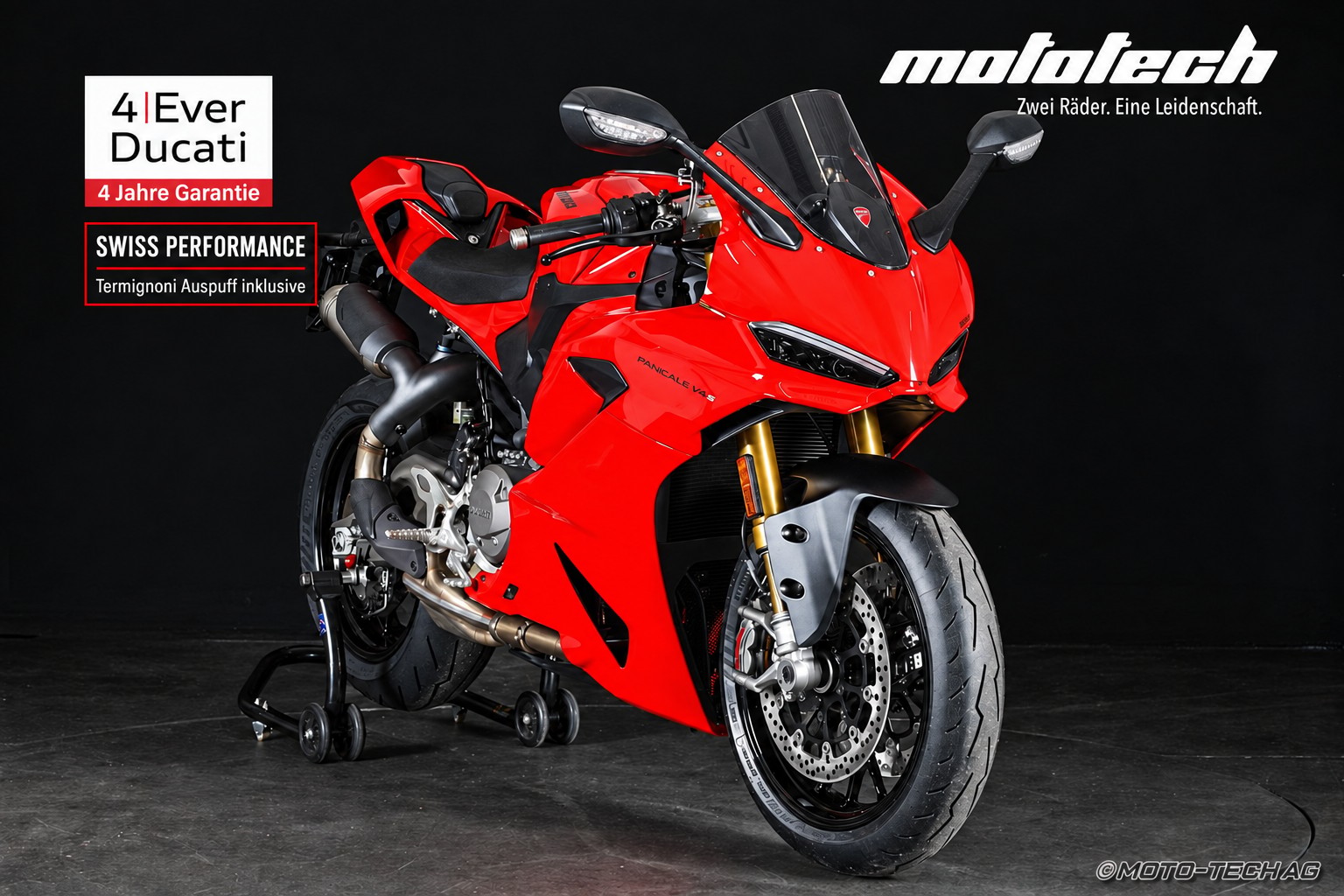 DUCATI Panigale V2 S (35kW) / SWISS PERFORMANCE