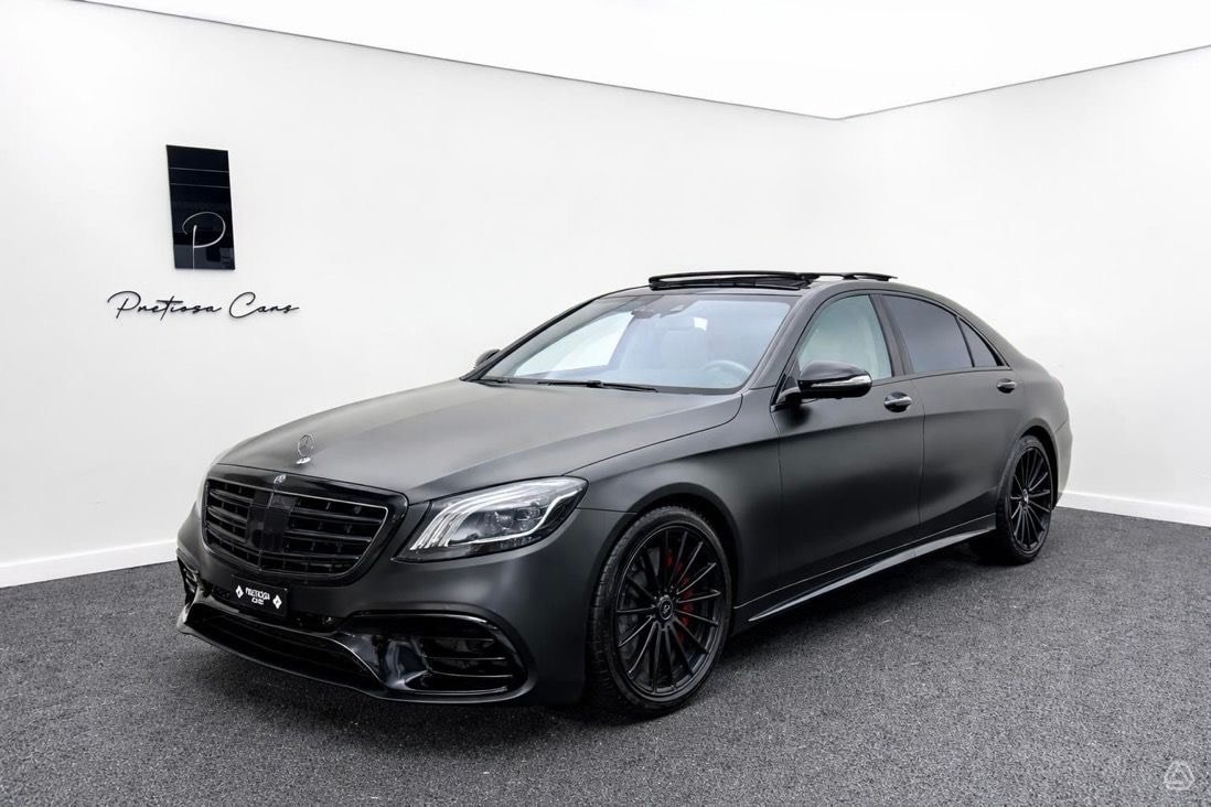MERCEDES-BENZ S 500 L 4Matic 7G-Tronic Folie Schwarzmatt-image-1