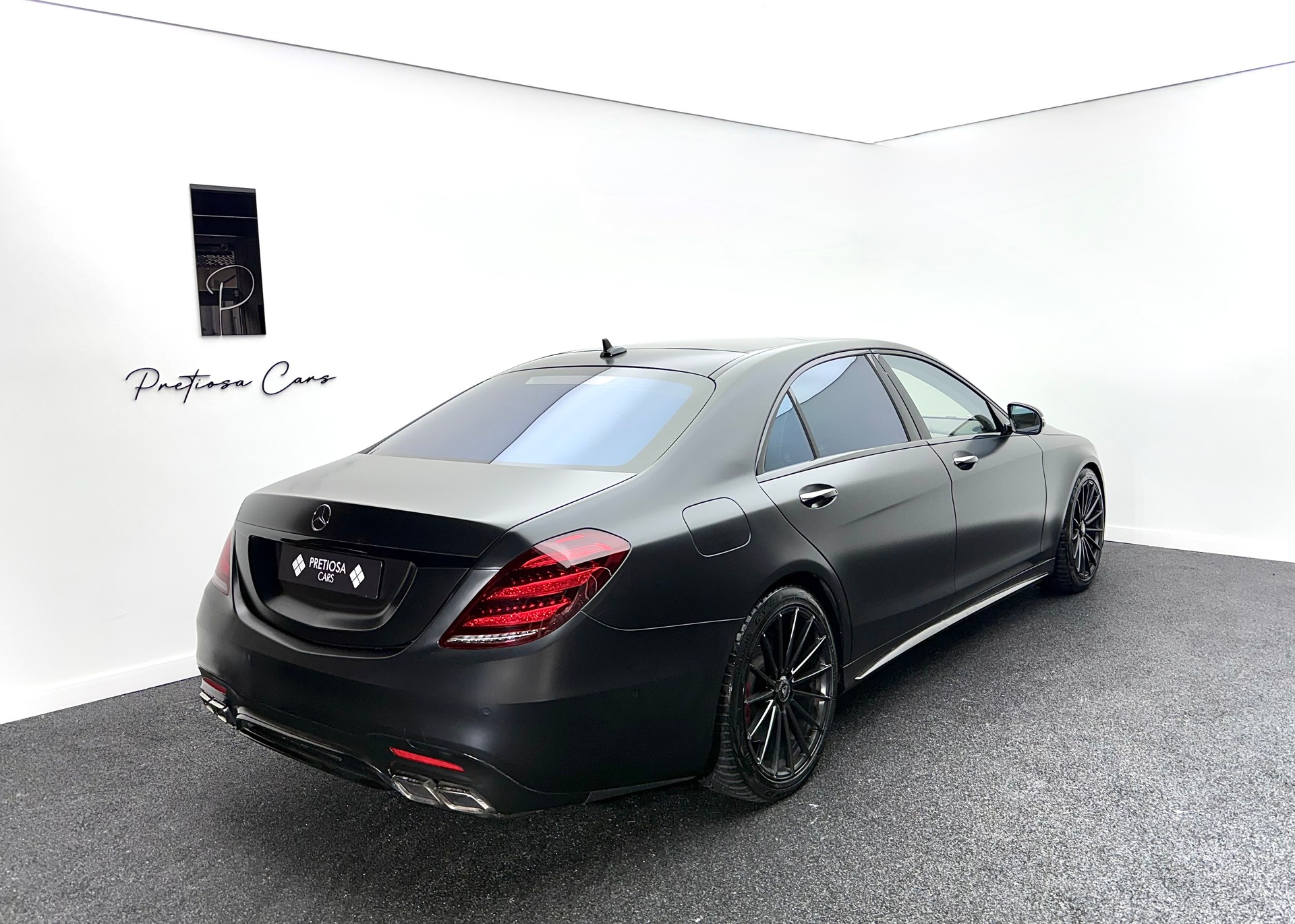 MERCEDES-BENZ S 500 L 4Matic 7G-Tronic Folie Schwarzmatt-image-4