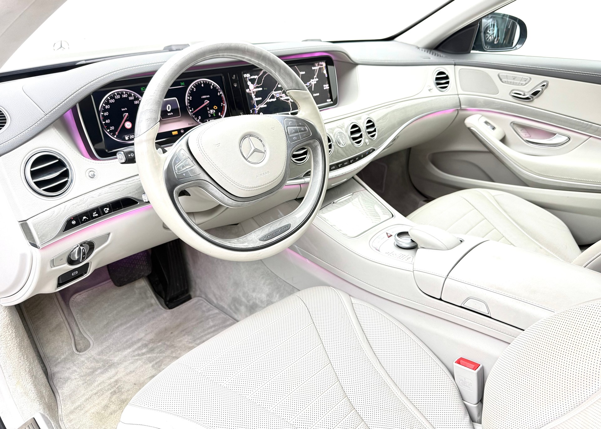 MERCEDES-BENZ S 500 L 4Matic 7G-Tronic Folie Schwarzmatt-image-6