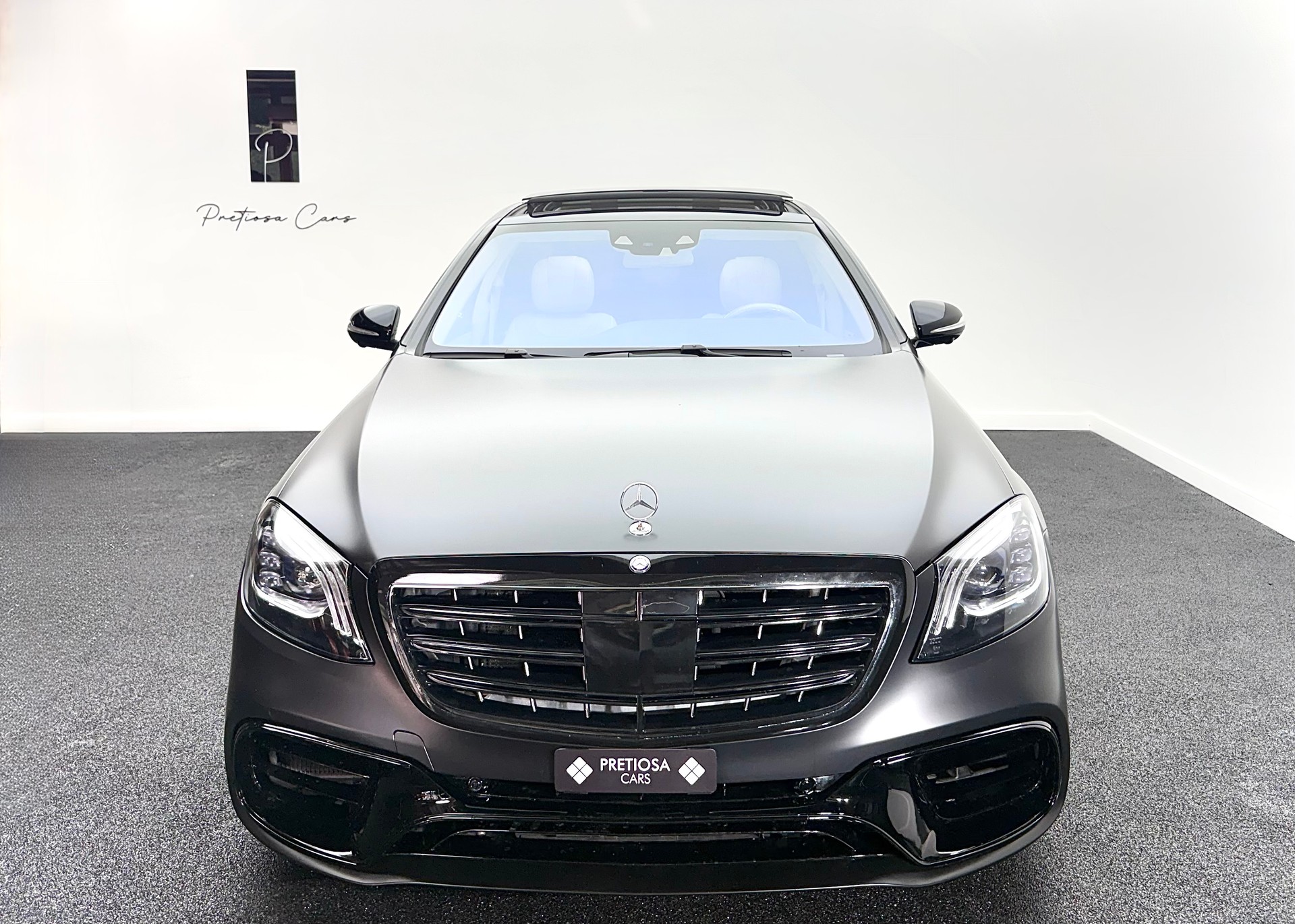 MERCEDES-BENZ S 500 L 4Matic 7G-Tronic Folie Schwarzmatt-image-2