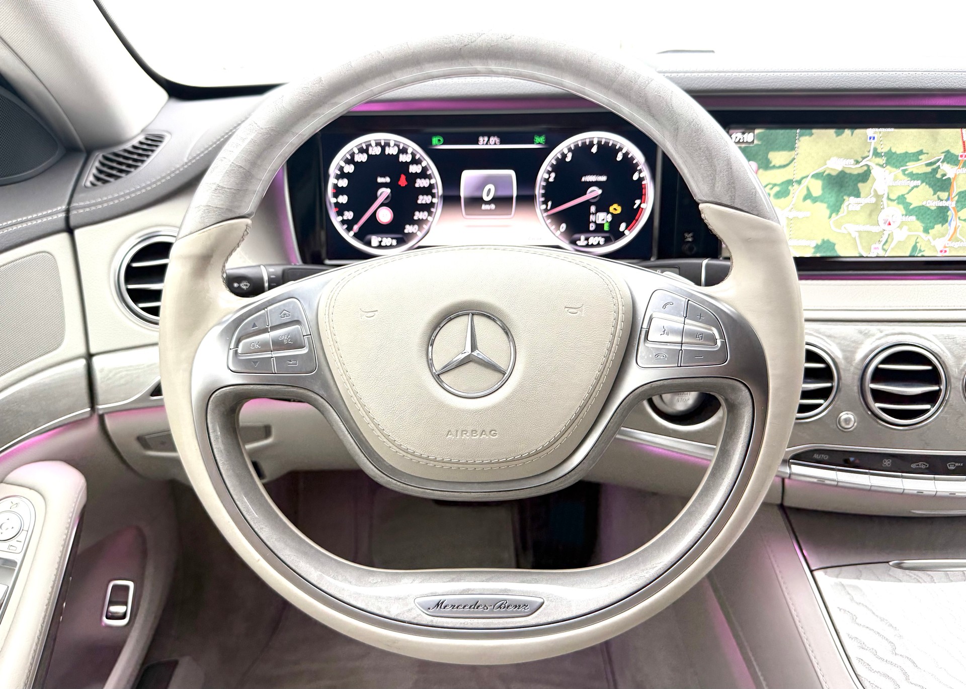 MERCEDES-BENZ S 500 L 4Matic 7G-Tronic Folie Schwarzmatt-image-8