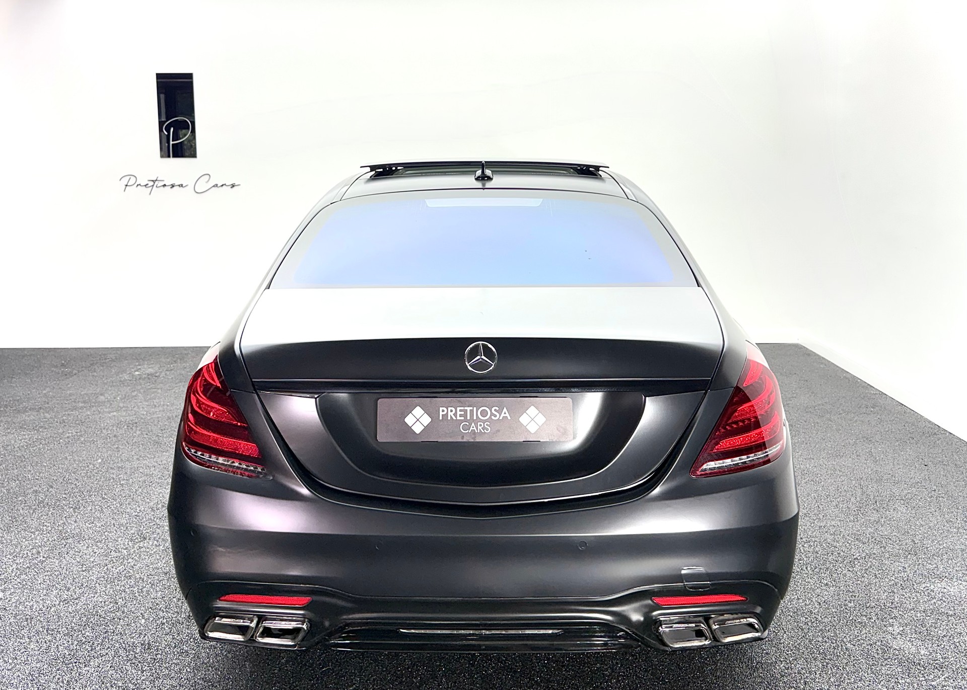 MERCEDES-BENZ S 500 L 4Matic 7G-Tronic Folie Schwarzmatt-image-5