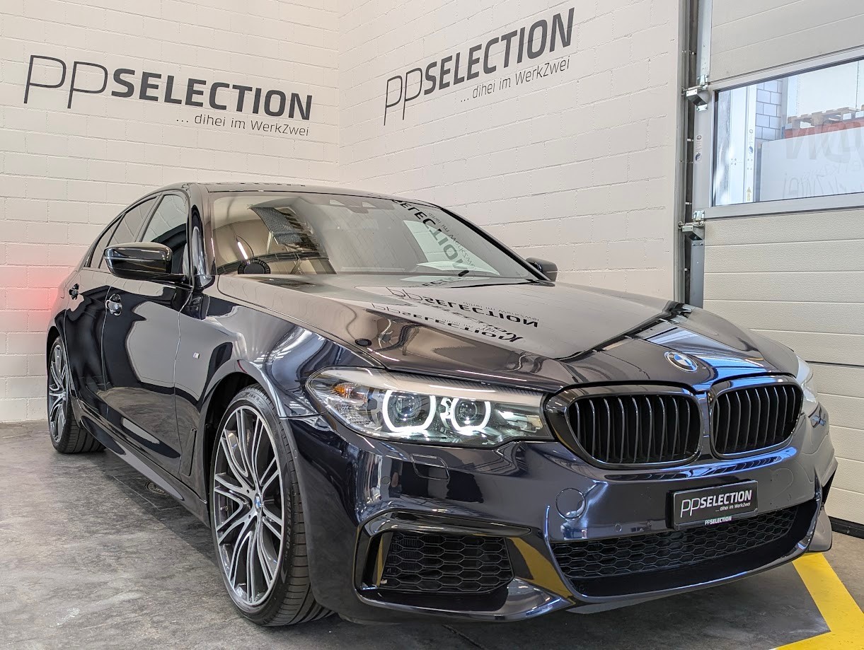 BMW M550i xDrive SAG G30 FACELIFT*12MT GAR HEAD-UP HARMAN/KARDON VOLL-LED LEDER MEMORY ADAPT. FAHRWERK*-image-0