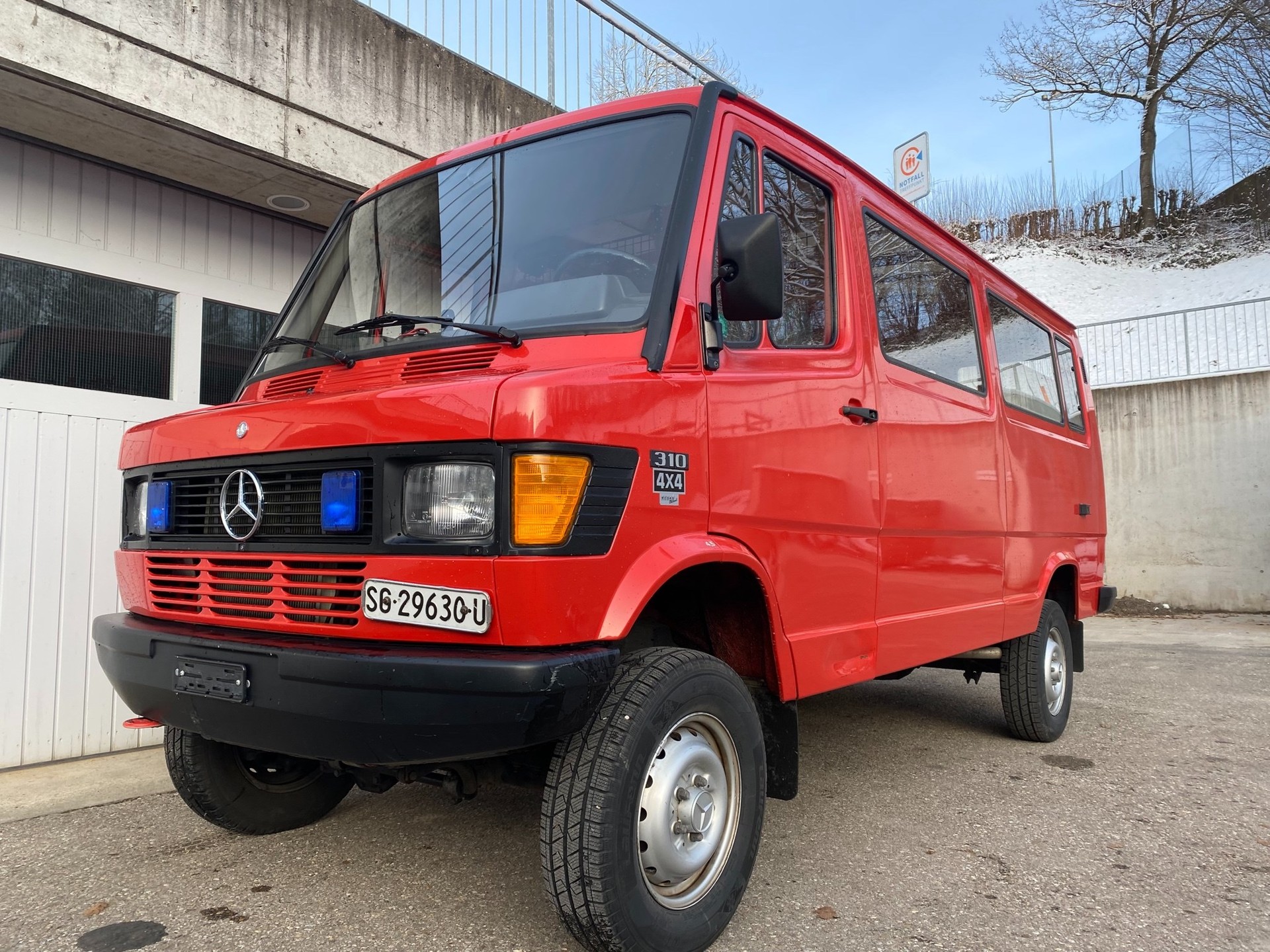 MERCEDES-BENZ 310 4x4 Untersetzung