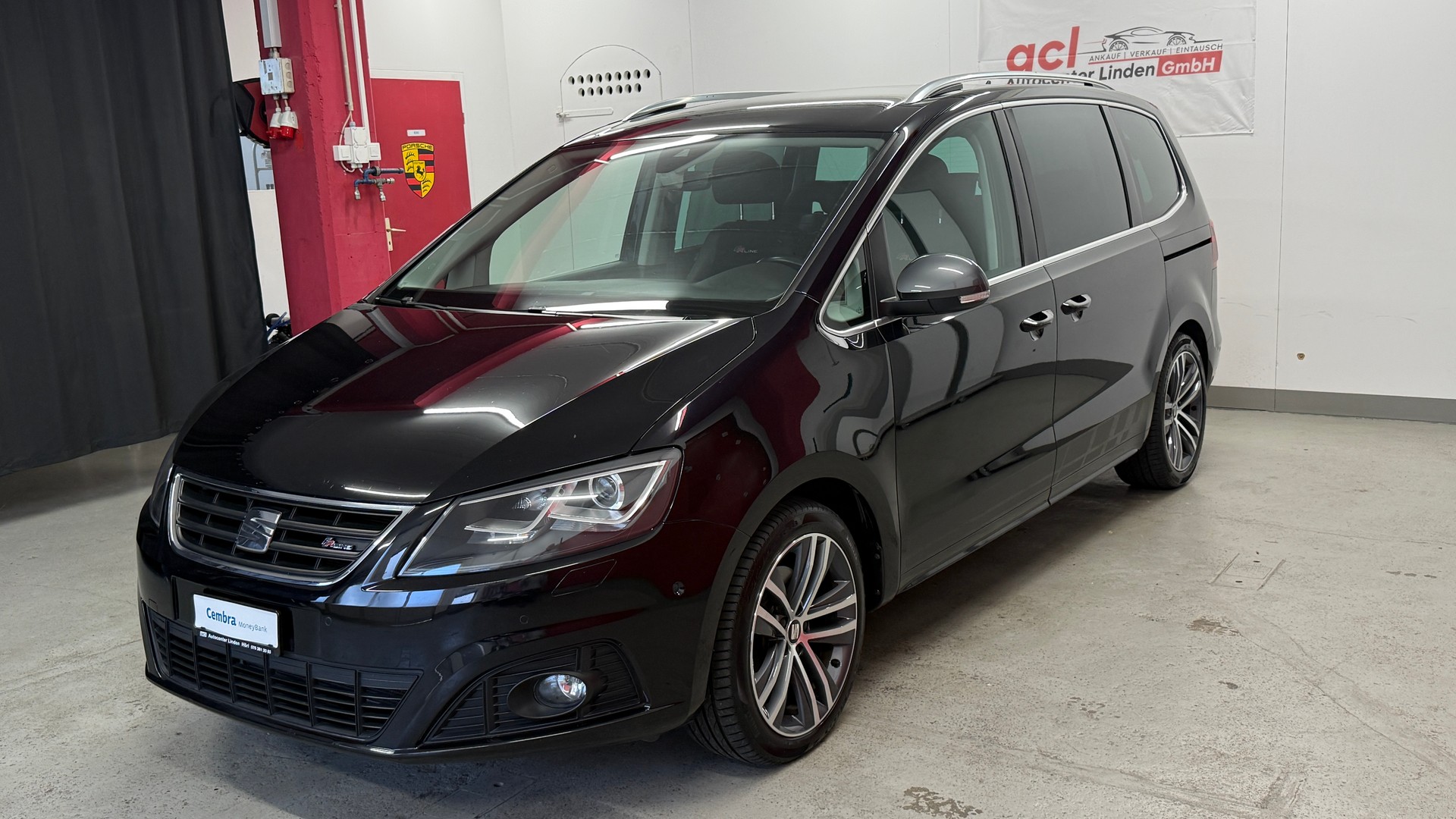 SEAT Alhambra 2.0 TDI FR Line 4Drive, CH FZ, mit Hammer Ausstattung, 8 fach berädert, AHK 2400kg., LederAlk. 1 Jahr Garantie M&G-image-2