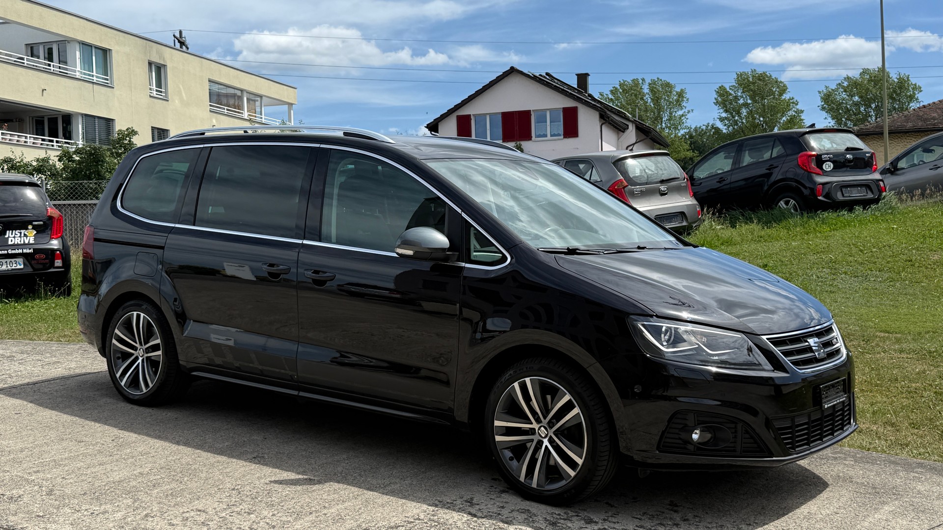 SEAT Alhambra 2.0 TDI FR Line 4Drive, CH FZ, mit Hammer Ausstattung, 8 fach berädert, AHK 2400kg., LederAlk. 1 Jahr Garantie M&G-image-31