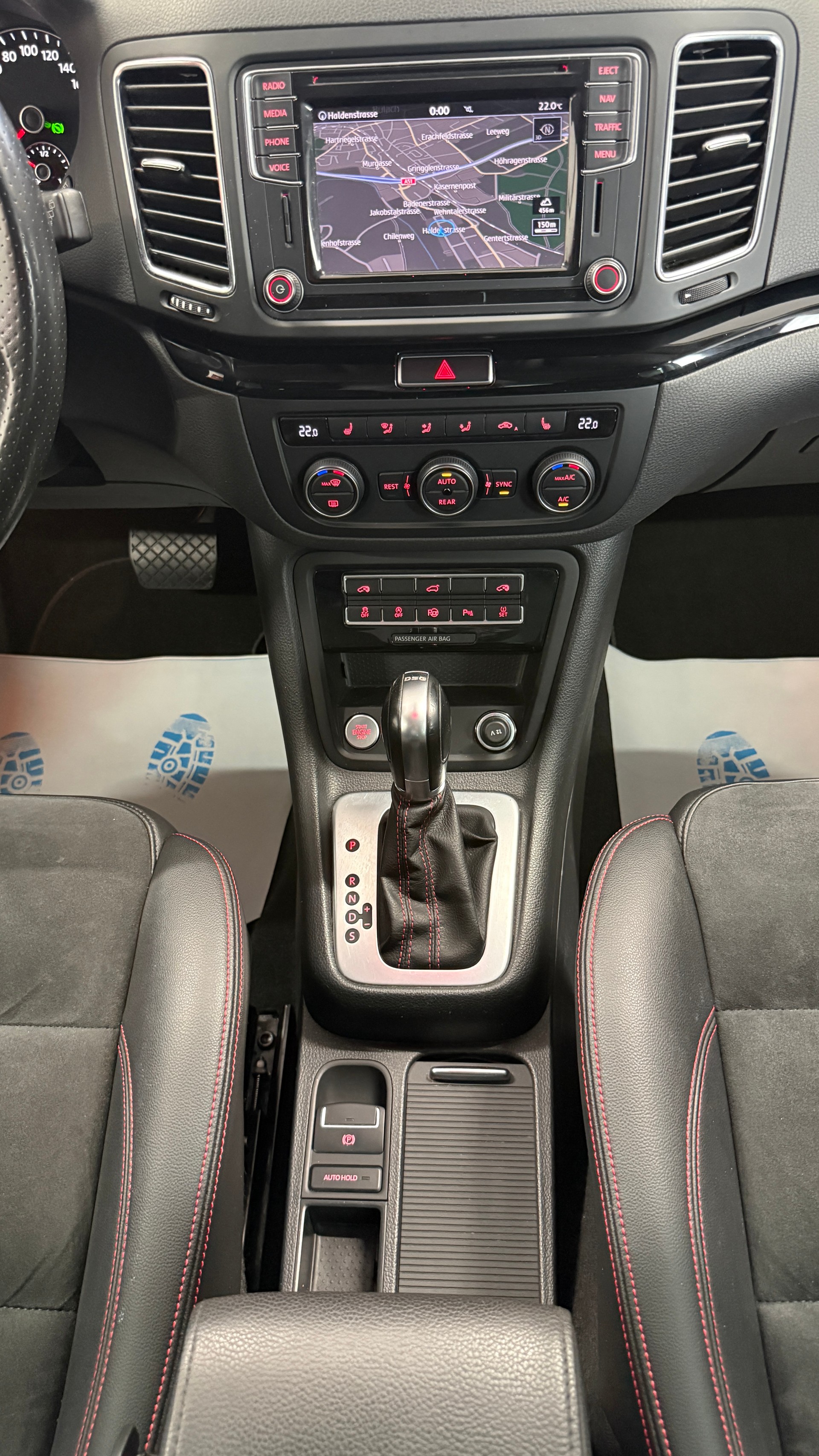 SEAT Alhambra 2.0 TDI FR Line 4Drive, CH FZ, mit Hammer Ausstattung, 8 fach berädert, AHK 2400kg., LederAlk. 1 Jahr Garantie M&G-image-21