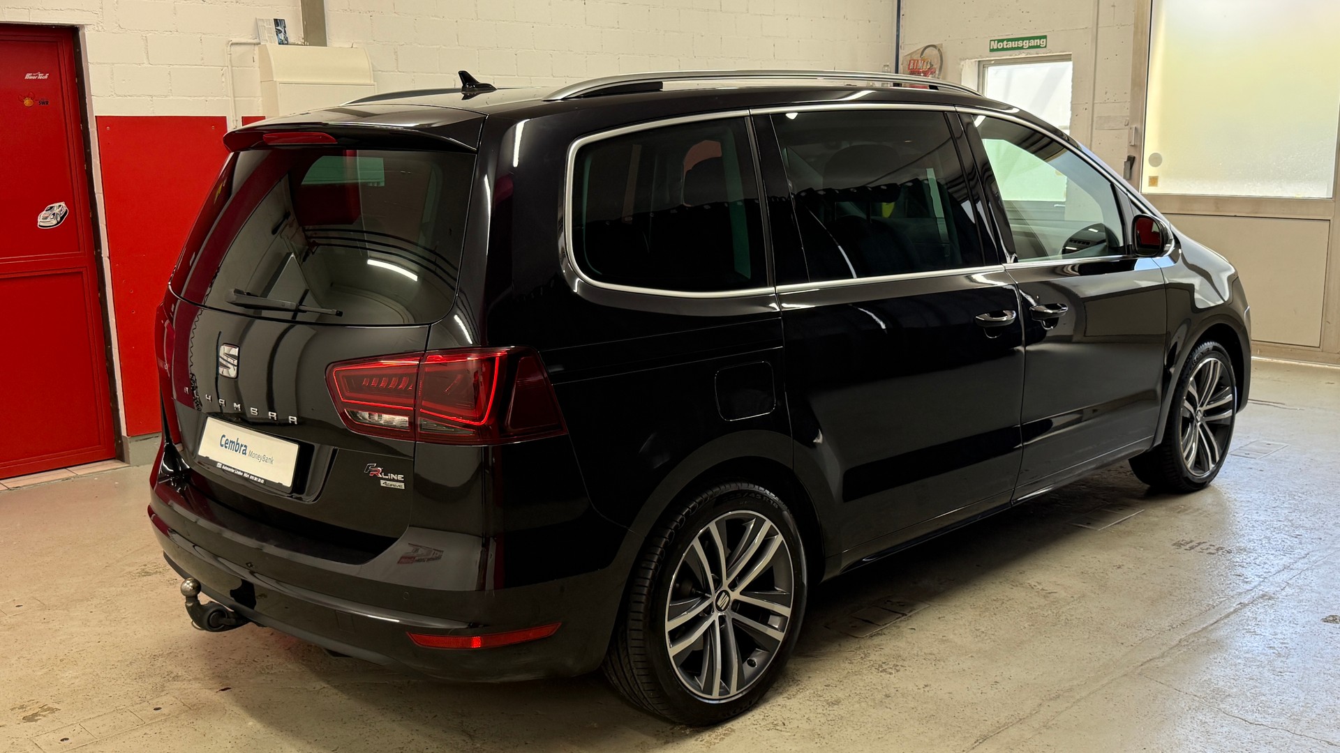 SEAT Alhambra 2.0 TDI FR Line 4Drive, CH FZ, mit Hammer Ausstattung, 8 fach berädert, AHK 2400kg., LederAlk. 1 Jahr Garantie M&G-image-4