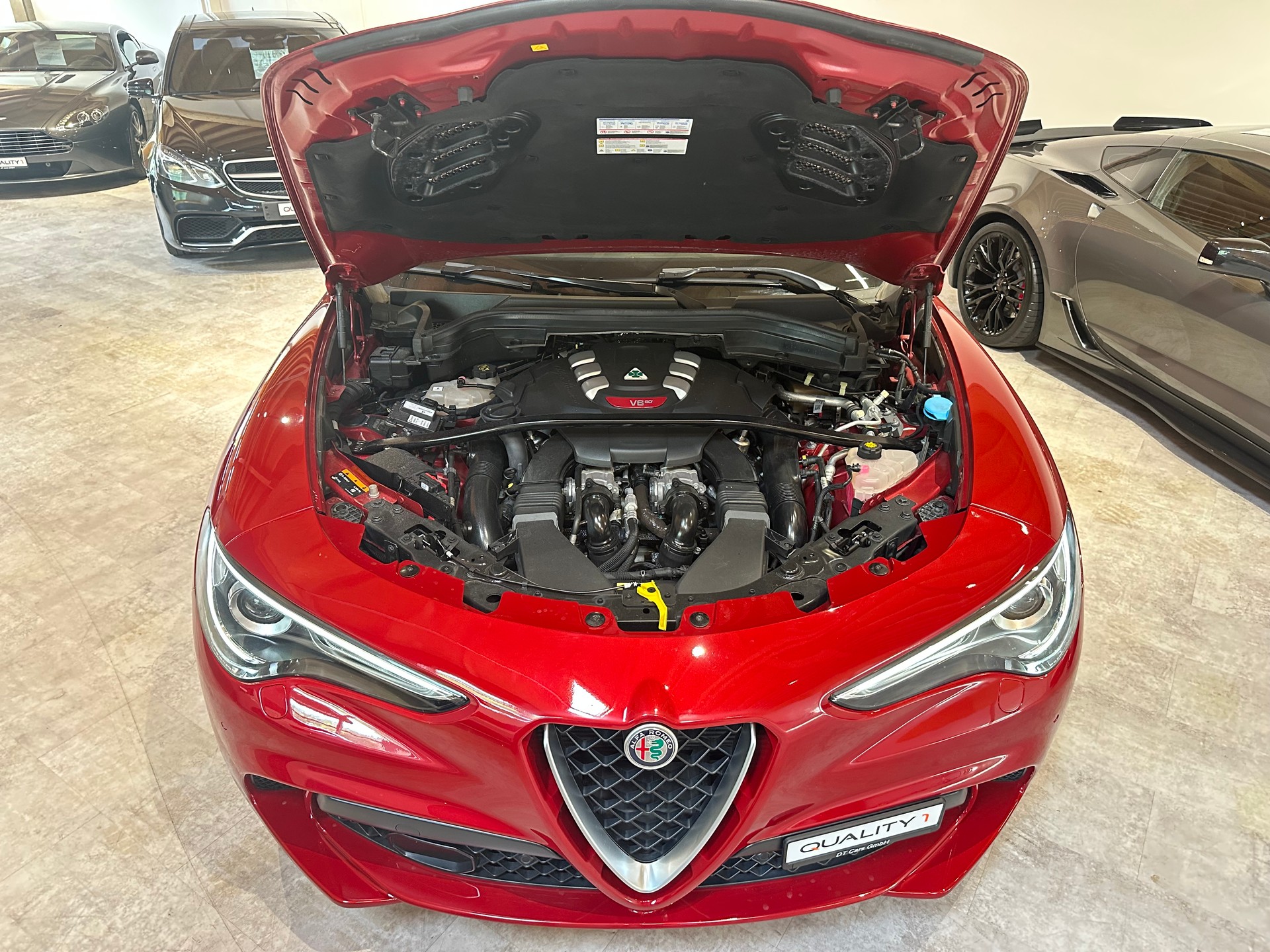 ALFA ROMEO Stelvio 2.9 V6 Quadrifoglio Q4 Automatic/1. Jahr Garantie/8 x 20 Zoll Alu uvm.-image-9