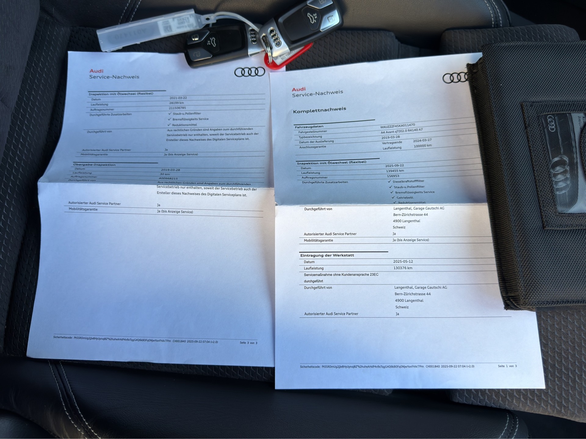 AUDI A4 Avant 40 TDI S Line quattro S-tronic Ab MFK&Garantie-image-14
