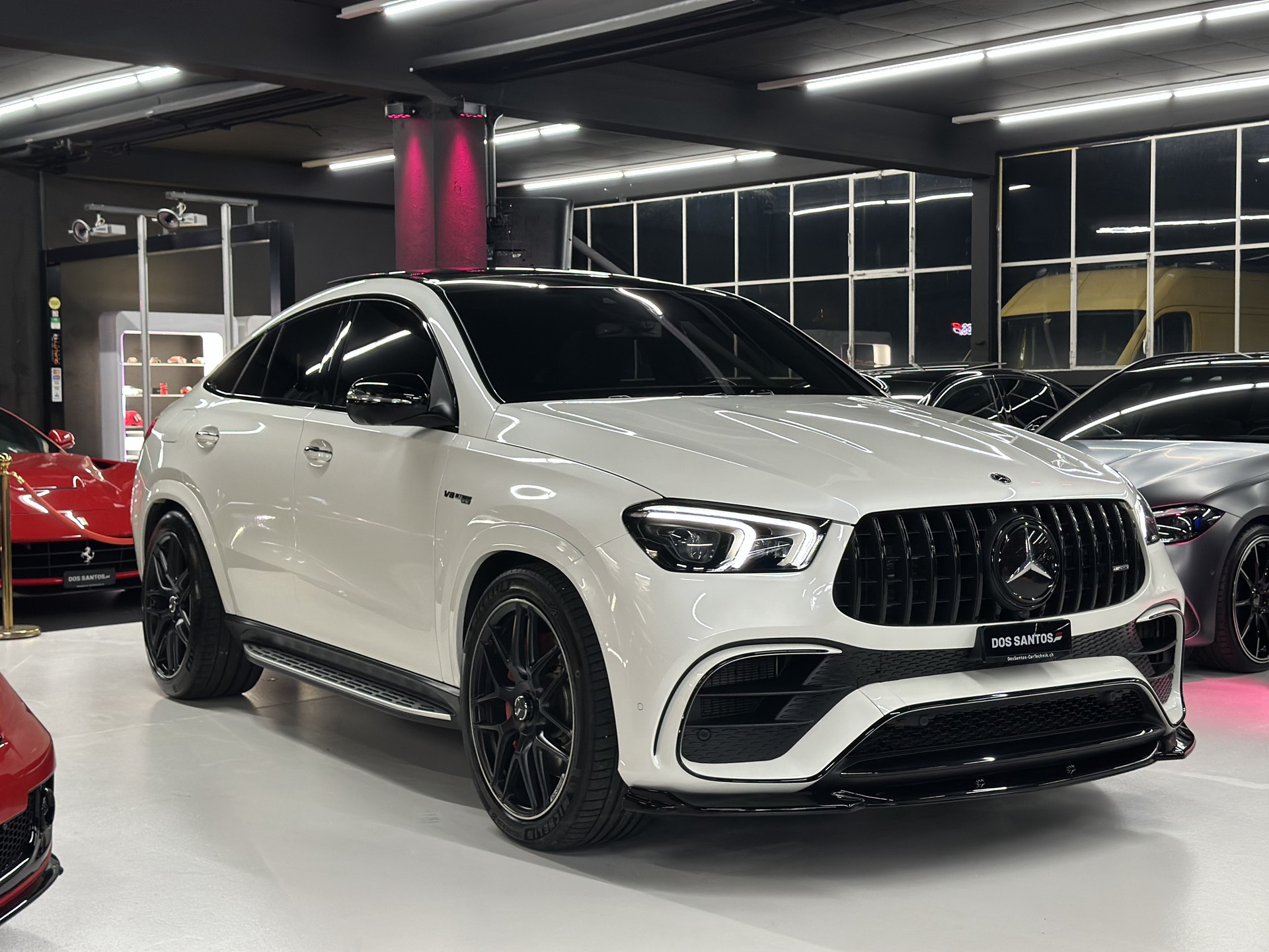 MERCEDES-BENZ GLE Coupé 63 S AMG 4Matic+ Speedshift**Diamantweiss Perl**-image-2