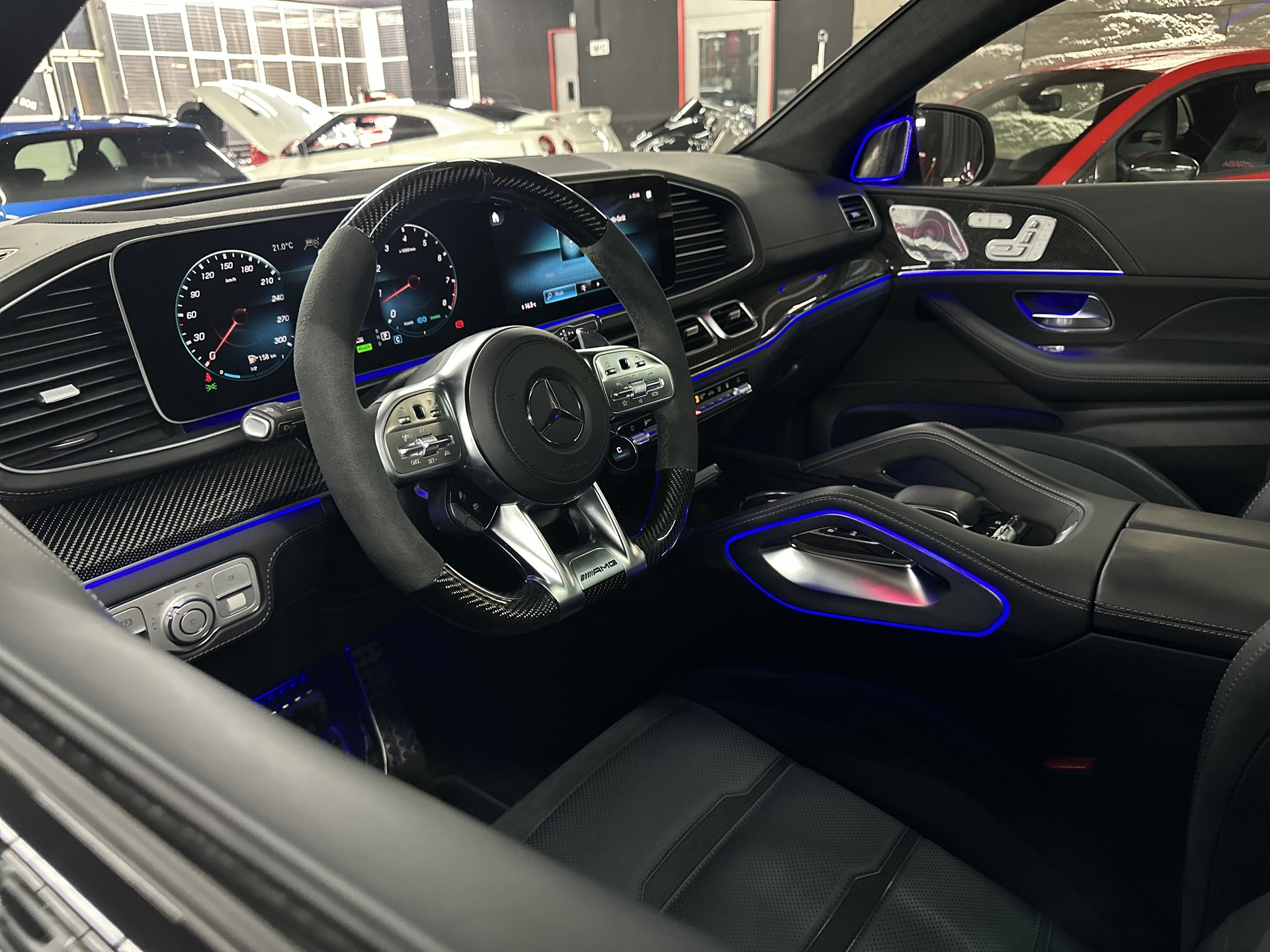 MERCEDES-BENZ GLE Coupé 63 S AMG 4Matic+ Speedshift**Diamantweiss Perl**-image-12