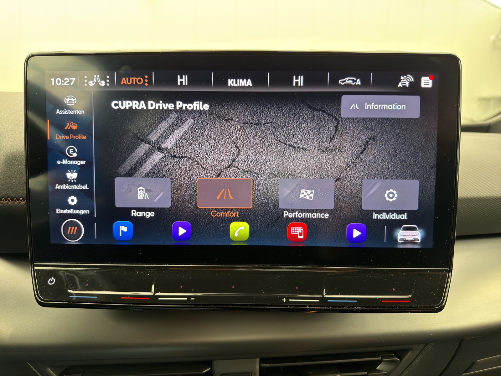 CUPRA Born 58 kWh - Head-up - Umgebungskamera-image-11