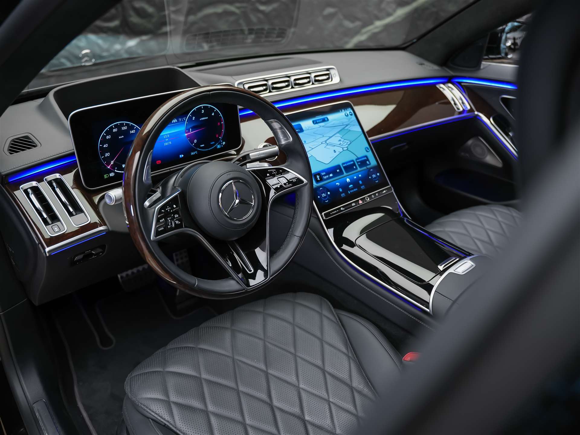 MERCEDES-BENZ S 450 d L 4Matic AMG Line 9G-Tronic *22" Felgen*Panorama*Chauffeur*Massage*Sitzlüftung*-image-7