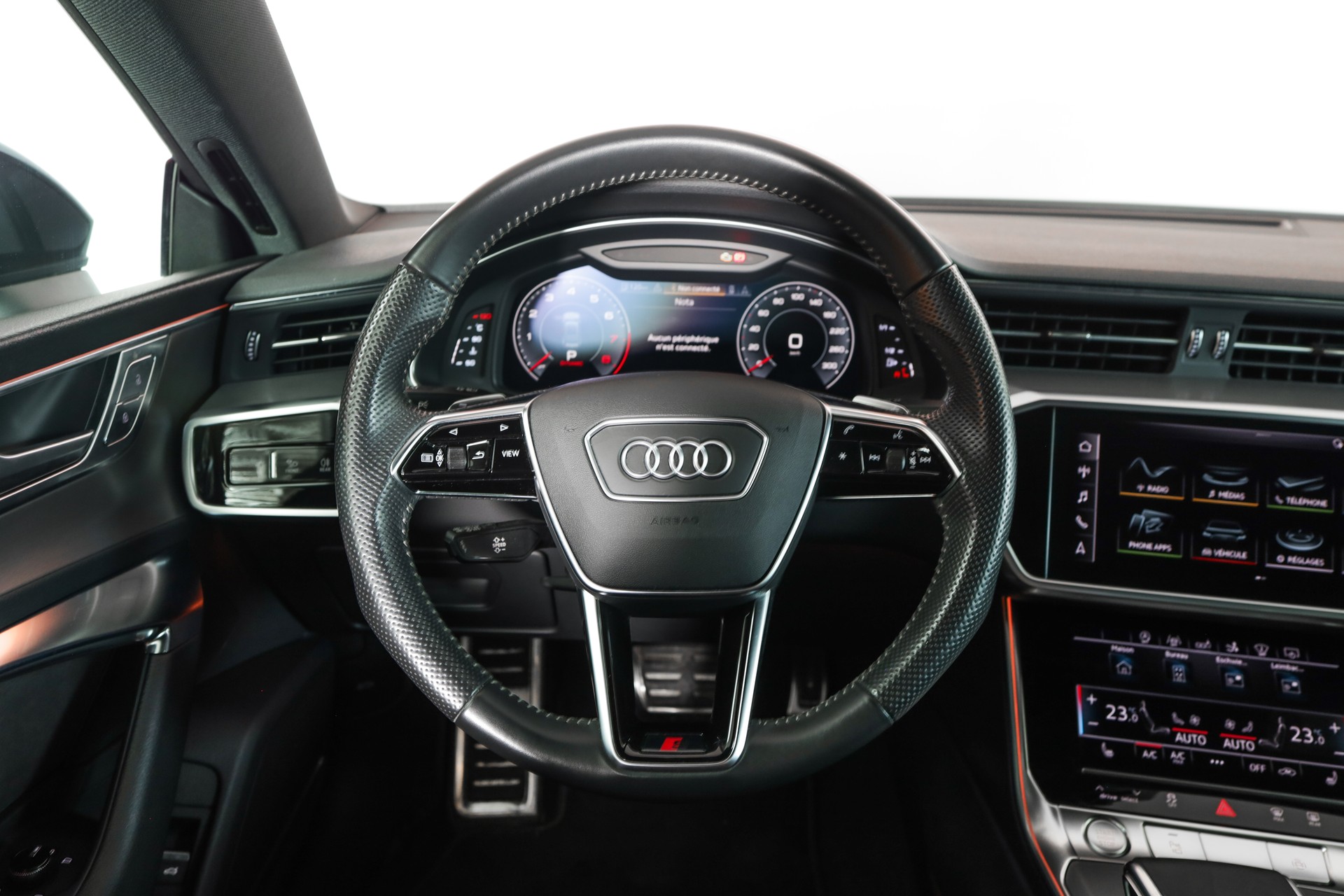 AUDI A7 Sportback 45 TFSI quattro S-tronic * ASSP+ 10 ans * S-Sline*-image-14