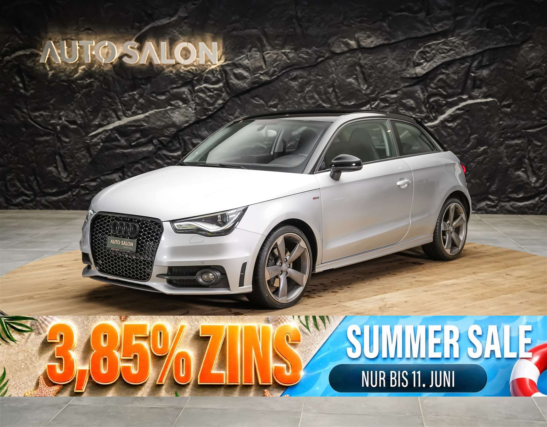 AUDI A1 S-Line 1.4 TFSI S-Tronic *CH Auto*Bose Soundsystem*Tempomat*-image-0