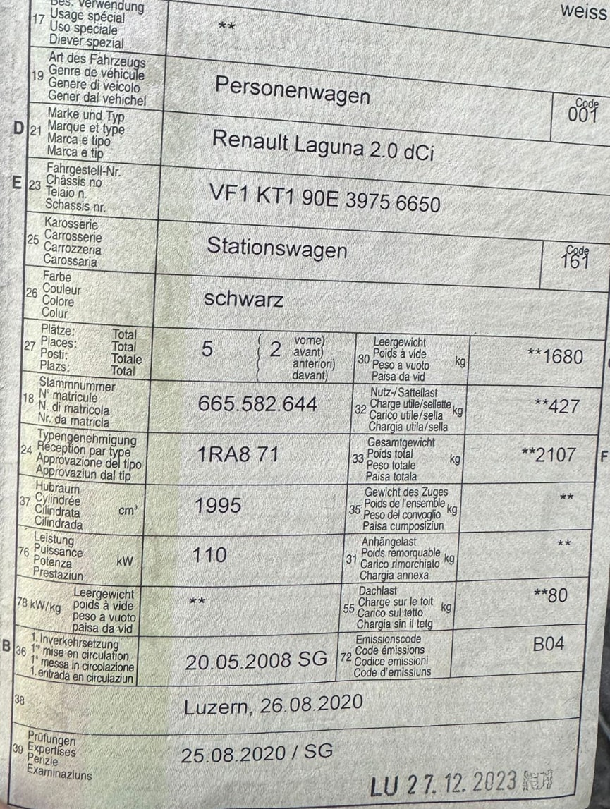 RENAULT Laguna Grandtour 2.0 dCi Dynamique Automatic-image-7