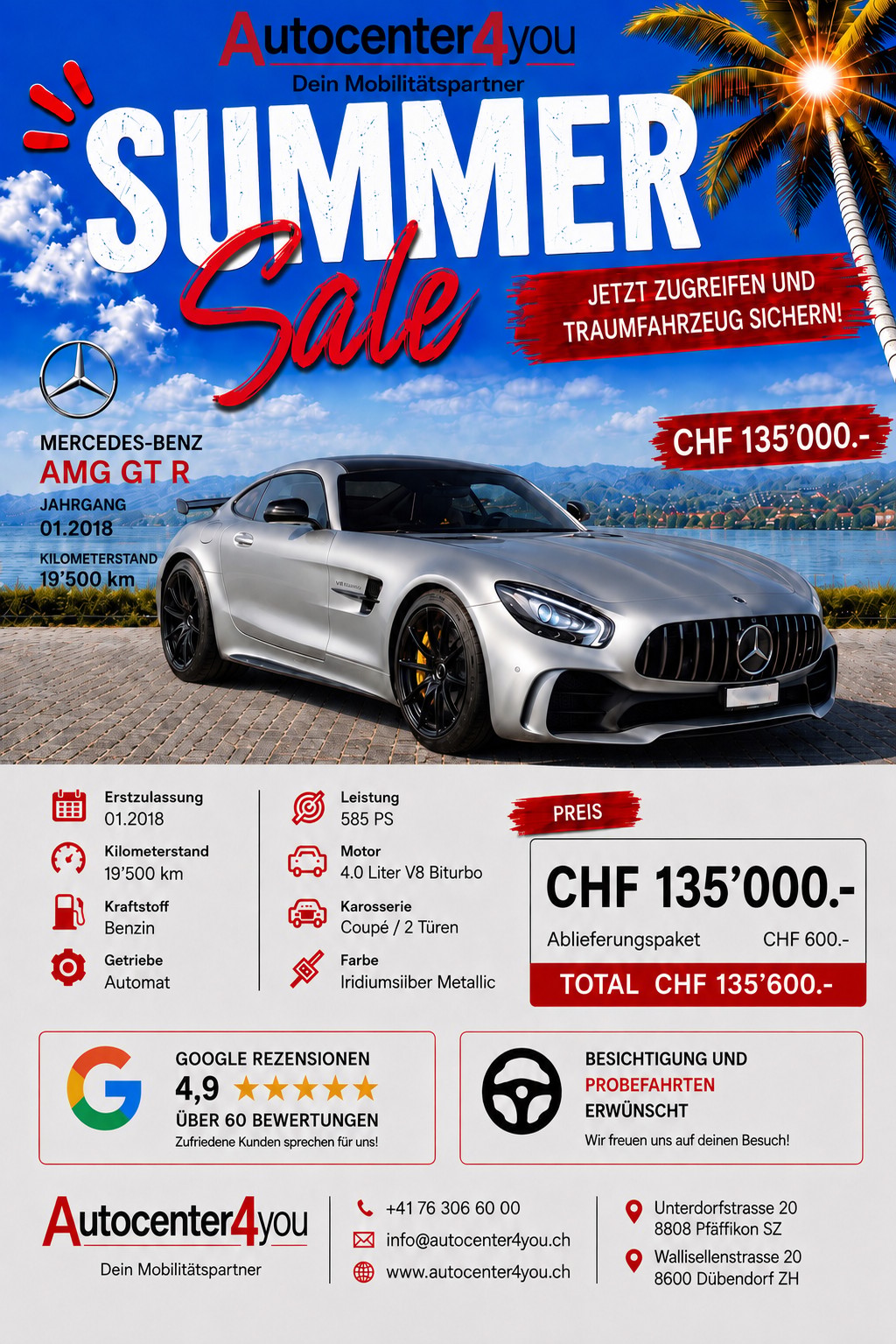 MERCEDES-BENZ AMG GT R Speedshift DCT