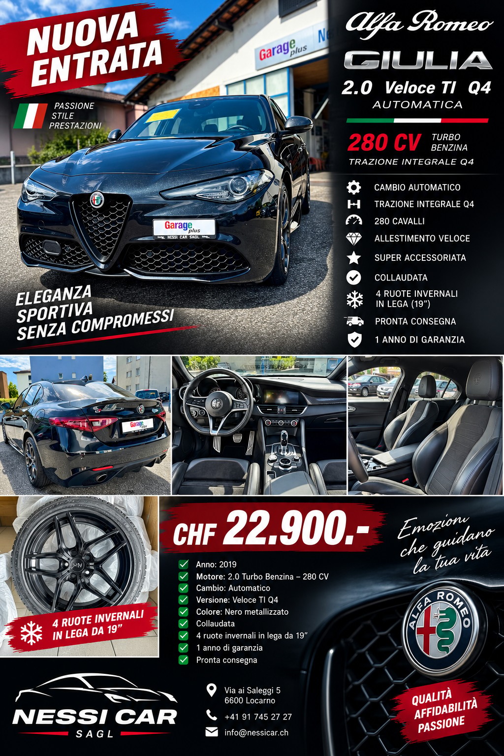 ALFA ROMEO Giulia 2.0 Veloce TI Q4 Automatic-image-1