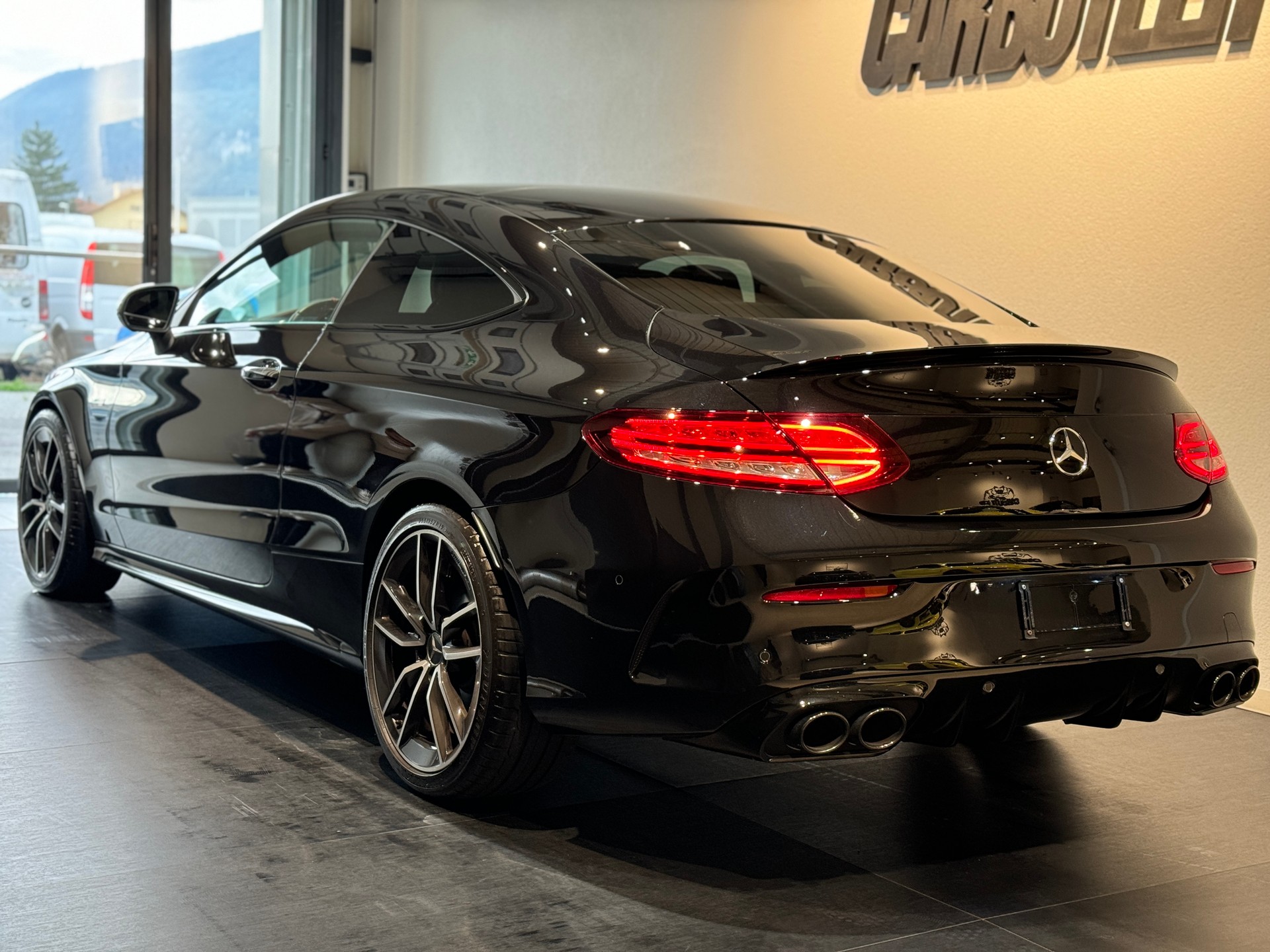 MERCEDES-BENZ C 43 AMG 4Matic 9G-tronic 🚀 BLACK Coupé-image-9