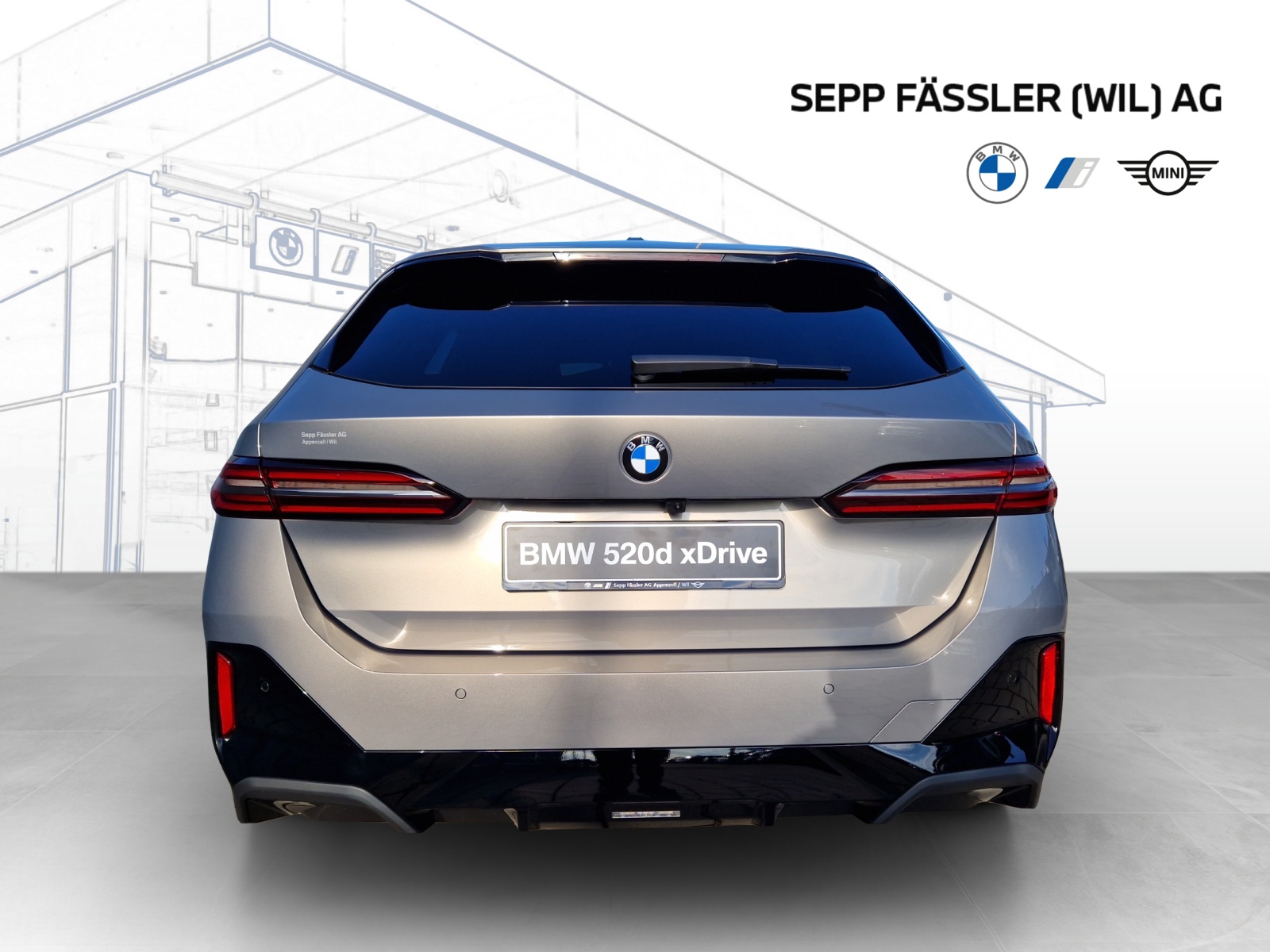 BMW 520d xDrive 48V Touring M Sport Pro Steptronic-image-1