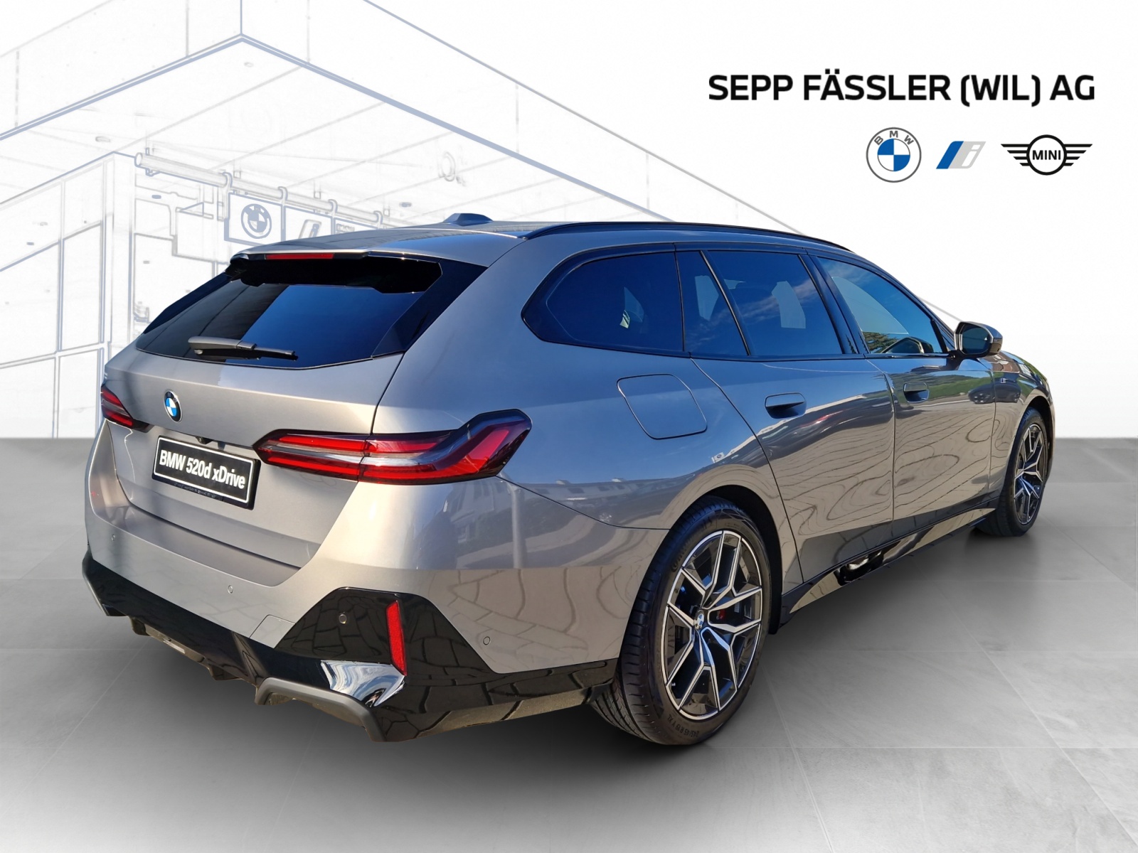 BMW 520d xDrive 48V Touring M Sport Pro Steptronic-image-3