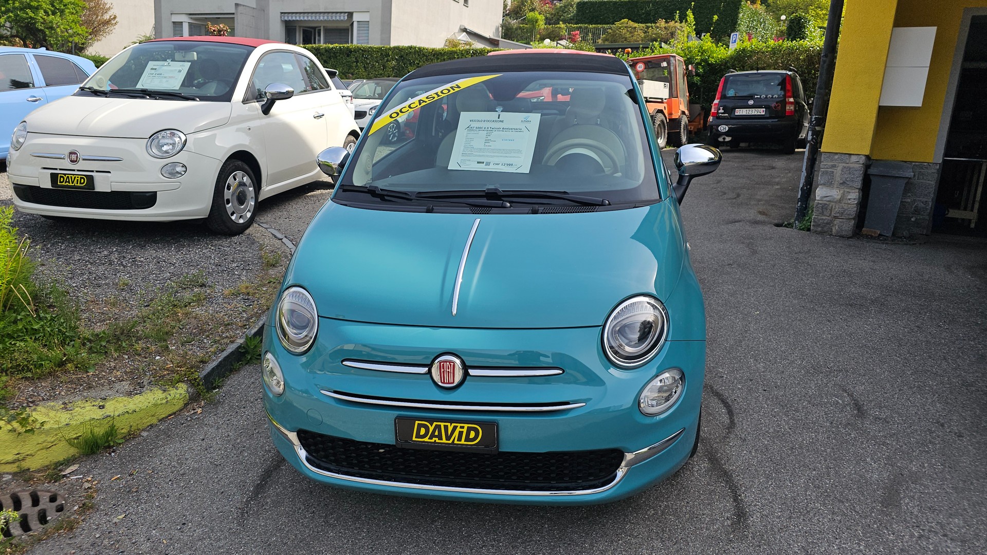 FIAT 500C 0.9 Twinair Turbo Anniversario
