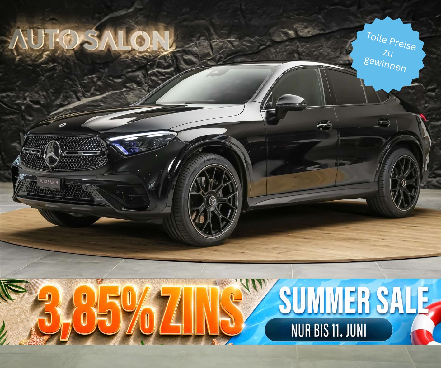 MERCEDES-BENZ GLC Coupé 220 d AMG Line 4Matic 9G-Tronic *21 Zoll*AMG Line Advanced Paket*Digital Light*-image-0