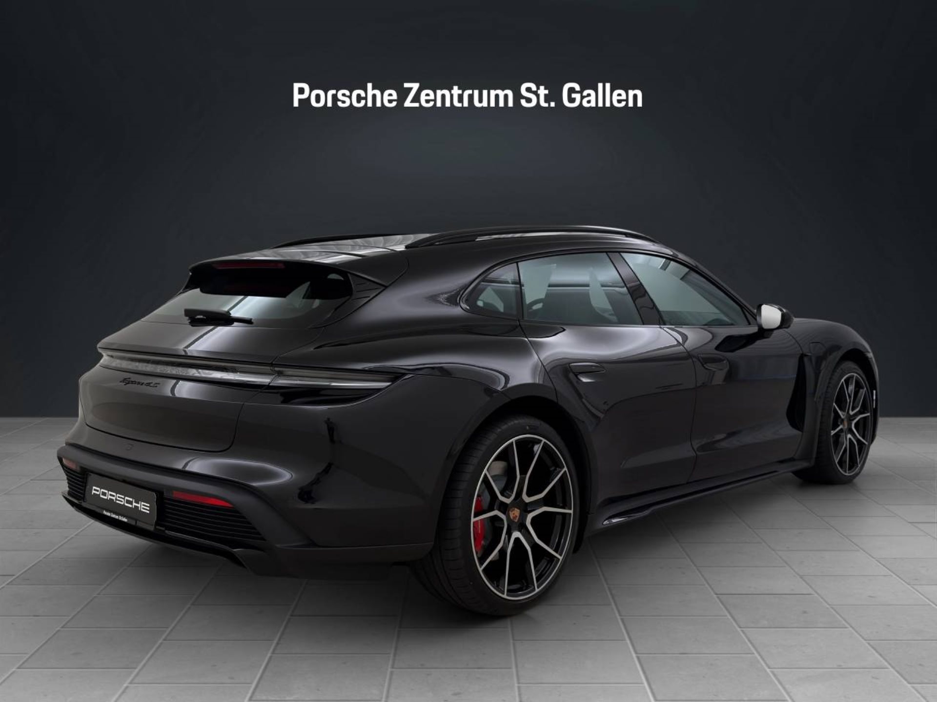 PORSCHE Taycan 4S Sport Turismo Black Edition-image-2