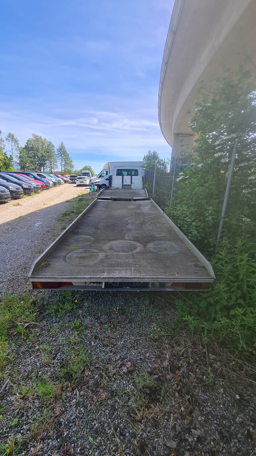 IVECO Daily City 35 C 13 A2CA14B1L1 ** 3-Plätzer ** Autotransporter mit Anhänger ** Komplet Aluminiumbrücke **Elektrische Seilwinde **-image-6