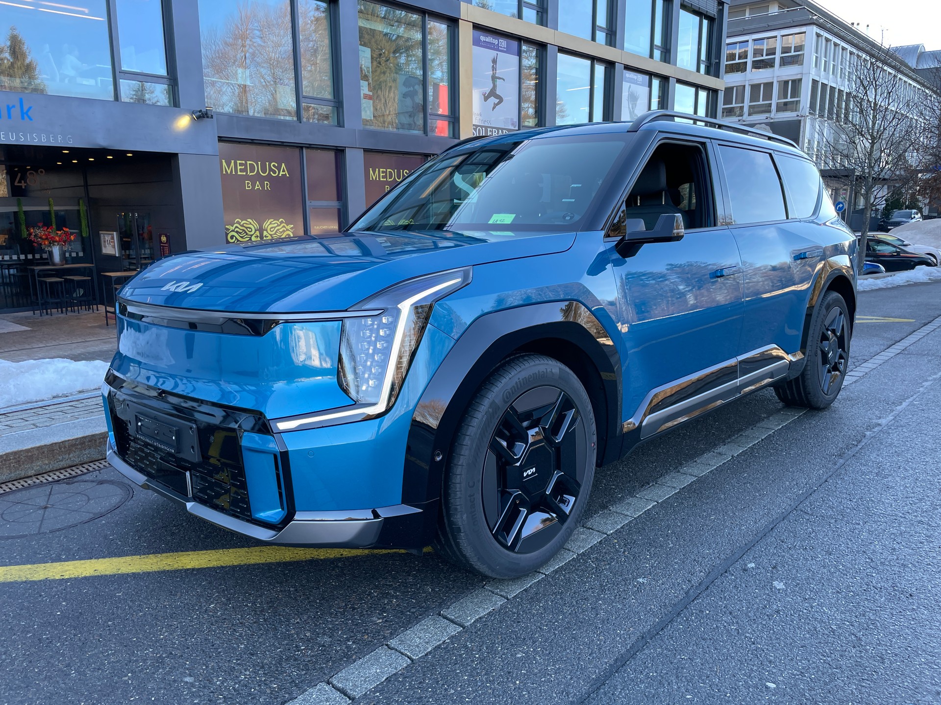 KIA EV9 99,8 kWh GT-Line 4x4 mit Panoramadach, 7-Sitzer, Digitale Spiegel