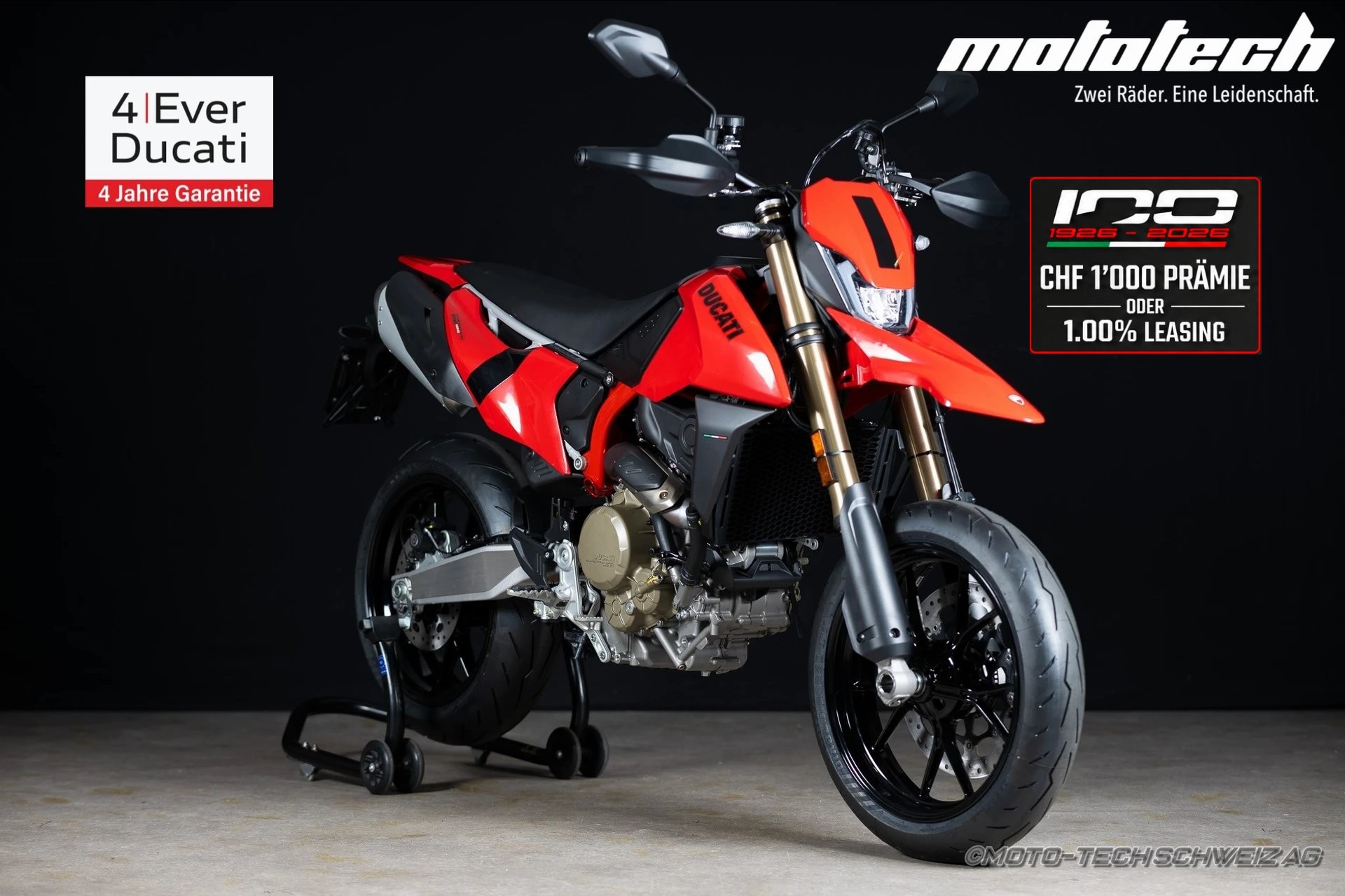 DUCATI Hypermotard 698 Mono (35kW) / 4 JAHRE GARANTIE