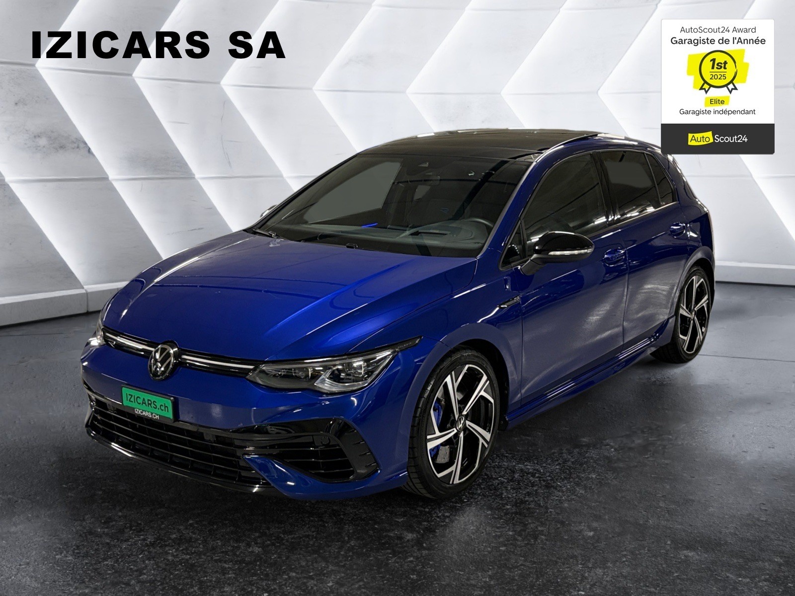 VW Golf 2.0 TSI R DSG 4Motion/Head-up- Display / Pack Cuir / Toit ouvrant / Caméra de recul/ Soundsystem Harman Kardon