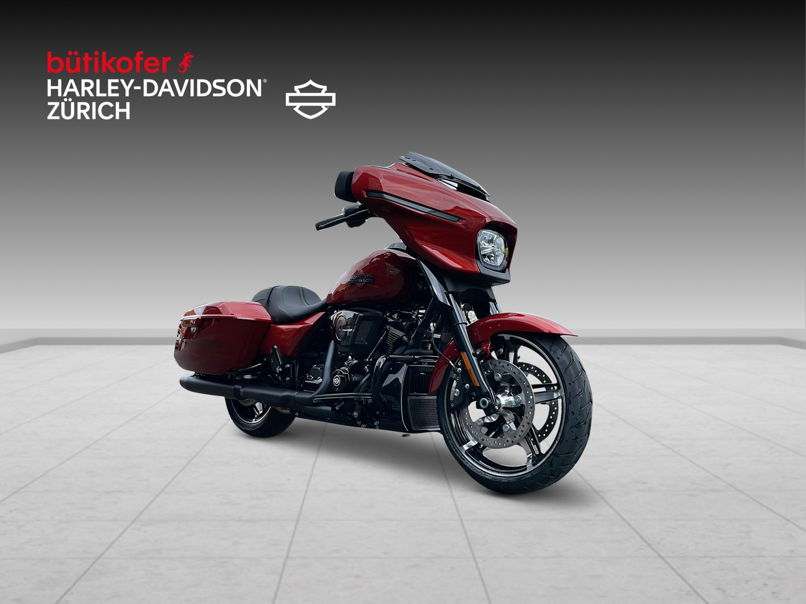 HARLEY-DAVIDSON FLHX Street Glide Black Finish 117-showroom-element-1