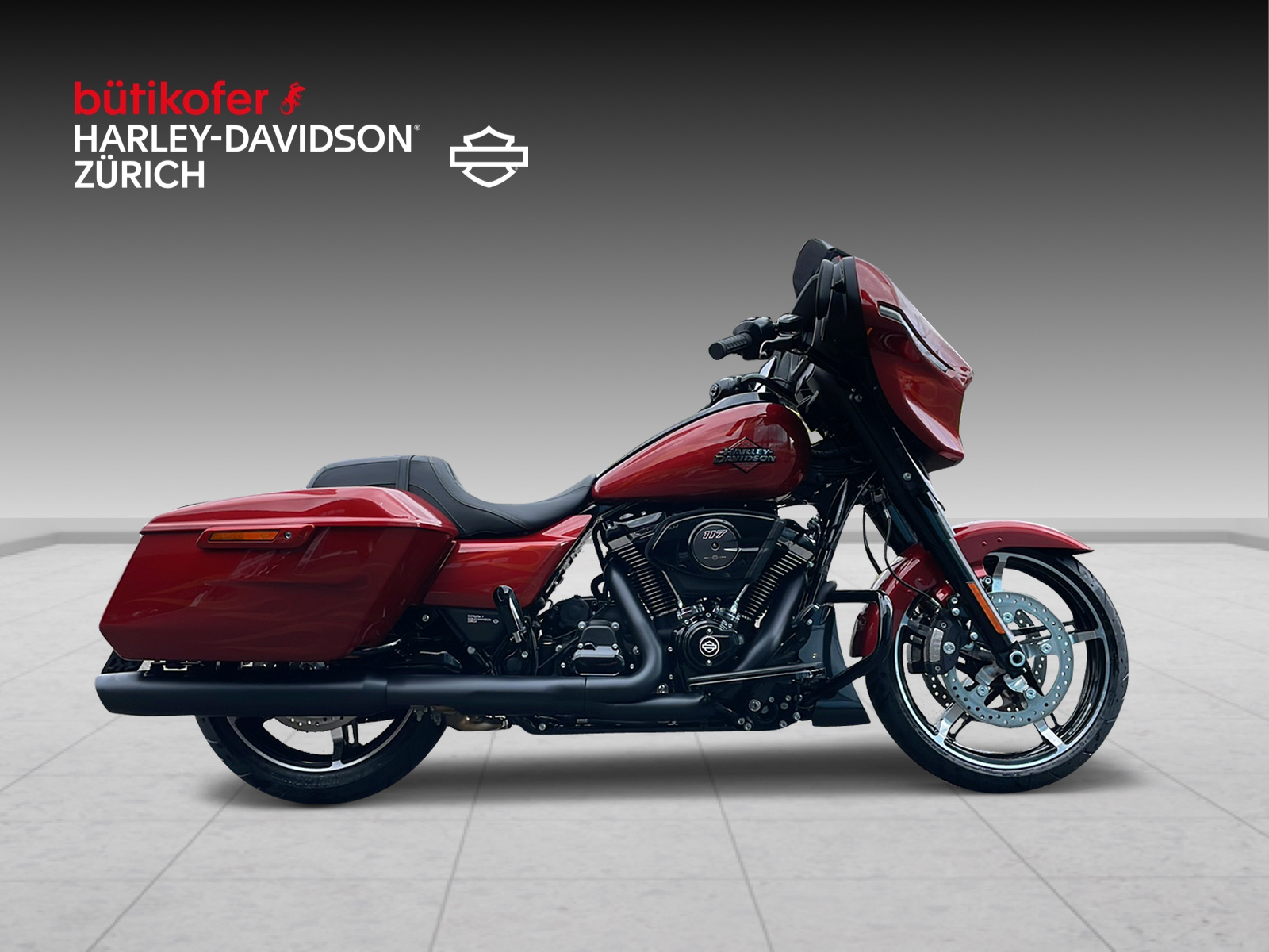 HARLEY-DAVIDSON FLHX Street Glide Black Finish 117