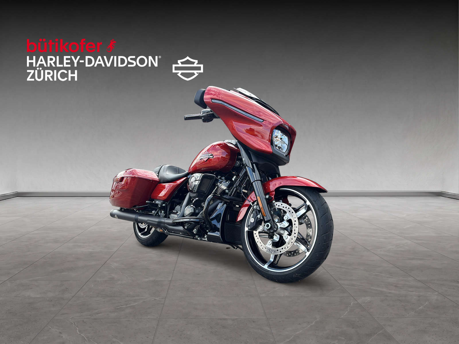 HARLEY-DAVIDSON FLHX Street Glide Black Finish 117-showroom-element-1