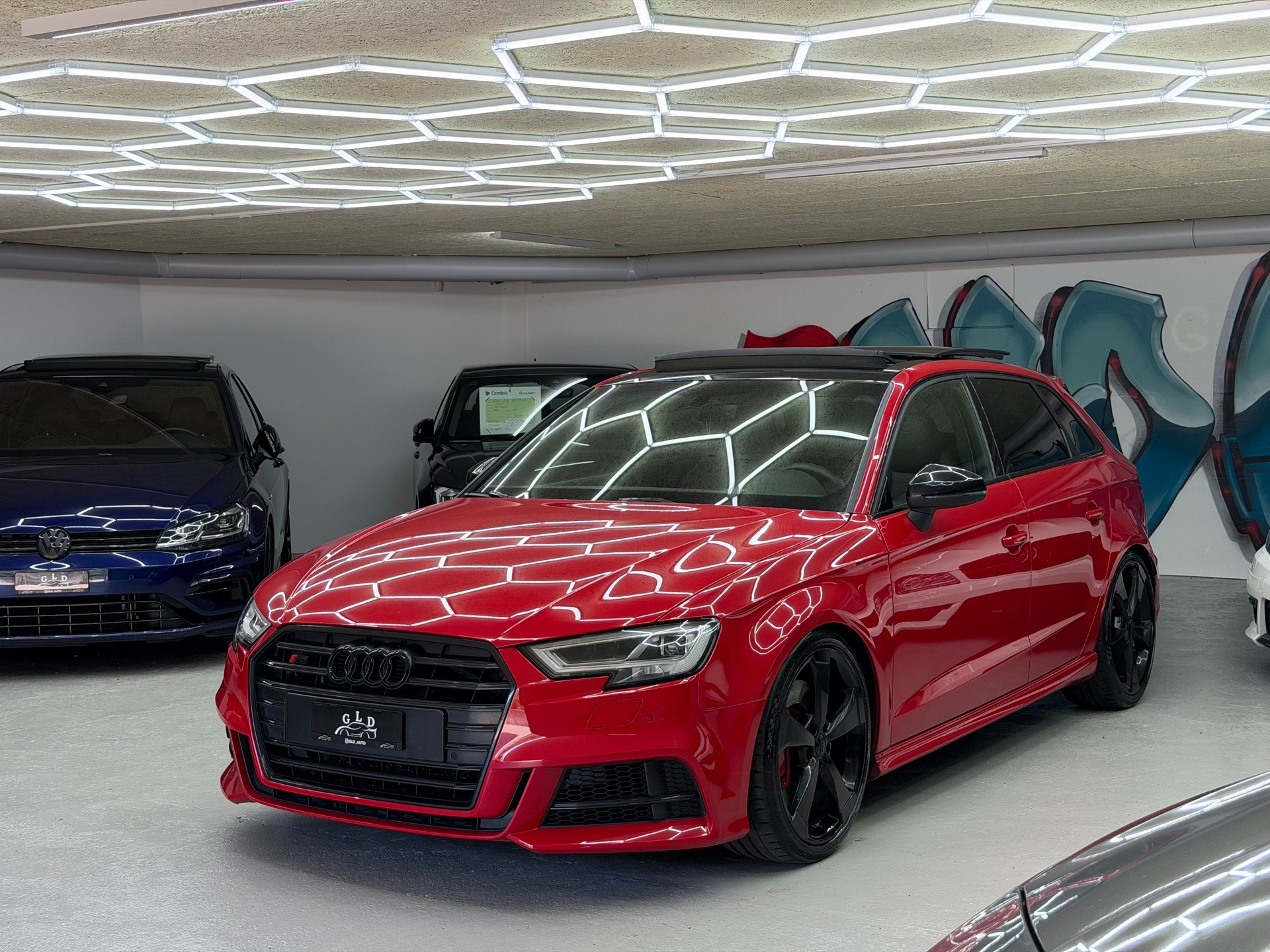 AUDI S3 Sportback 2.0 TFSI quattro S-tronic *REMUS/H&R/TANGO RED*-image-0